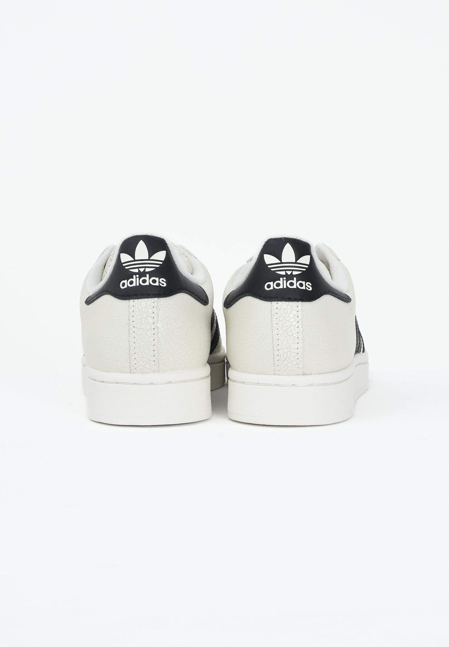 ADIDAS ORIGINALS Sneakers SUPERSTAR II panna per uomo e donna JS4013 . ADIDAS ORIGINALS