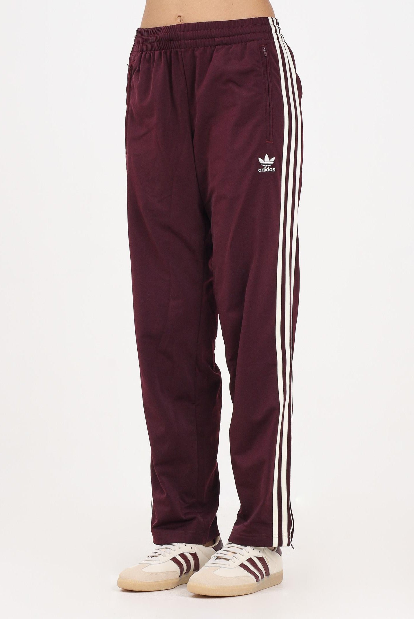 ADIDAS ORIGINALS Pantalone sportivo adicolor Classics Firebird bordeaux da donna KG1553 ADIDAS ORIGINALS