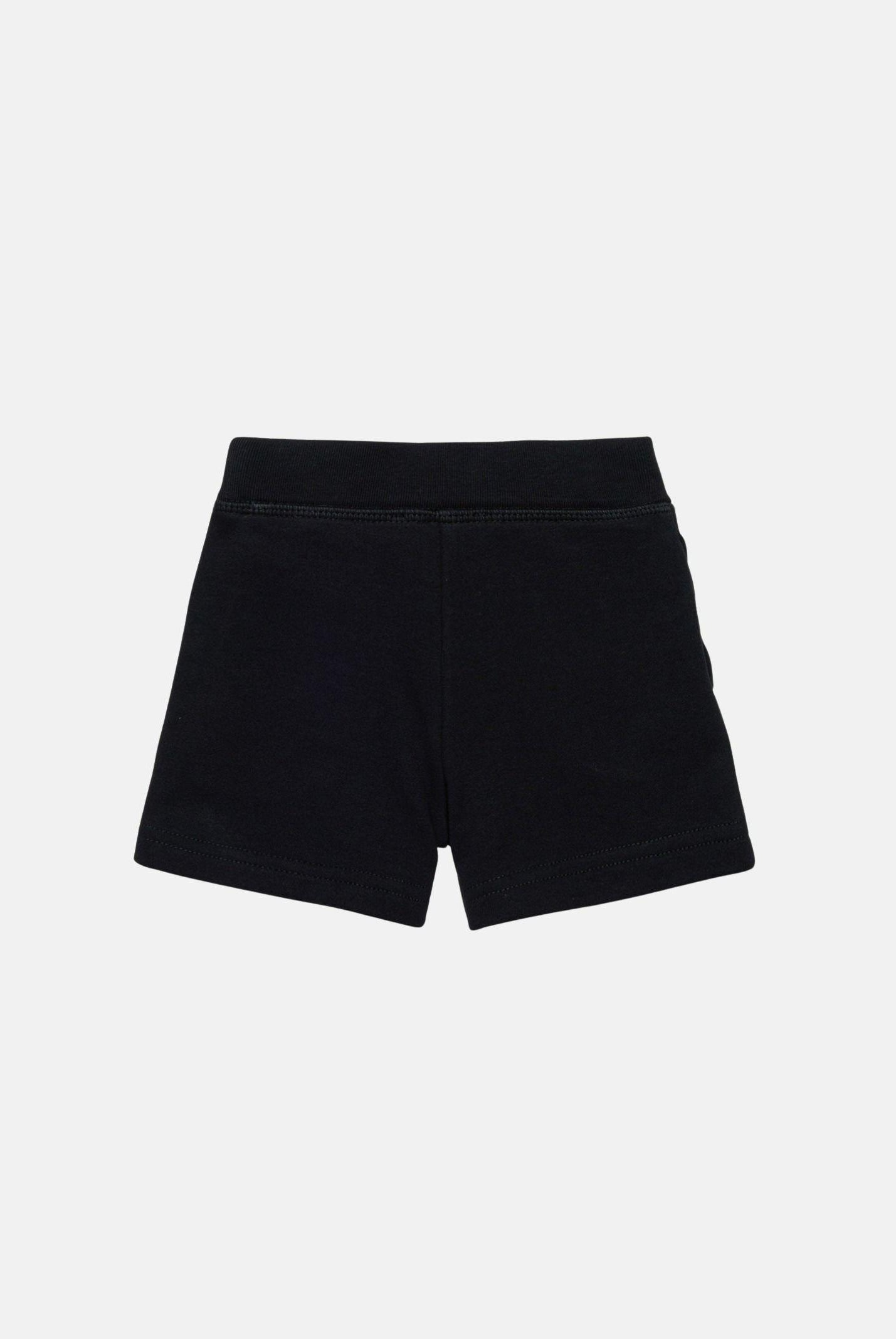 DSQUARED2 Shorts sportivo nero da neonato con logo DQ2871D0094 DQ900 DSQUARED2