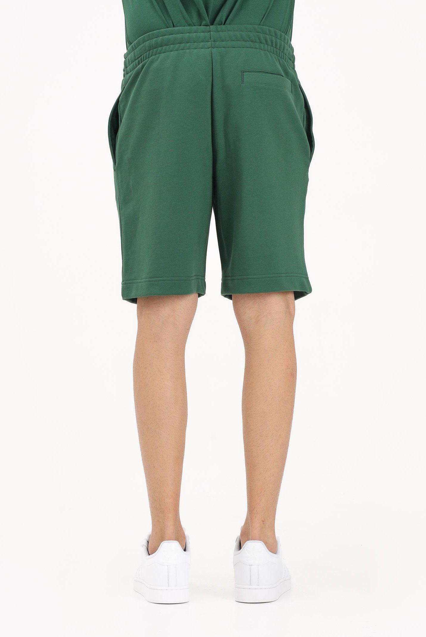 LACOSTE Shorts sportivo verde per uomo e donna con logo GH9860 132 LACOSTE