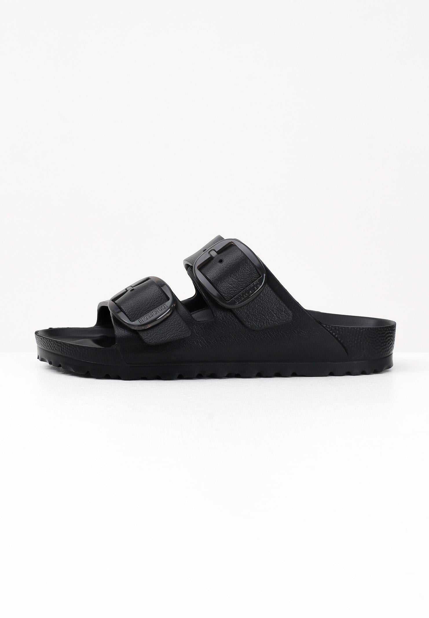 BIRKENSTOCK Ciabatte Arizona Big Buckle EVA nere per uomo e donna 1029641 . BIRKENSTOCK