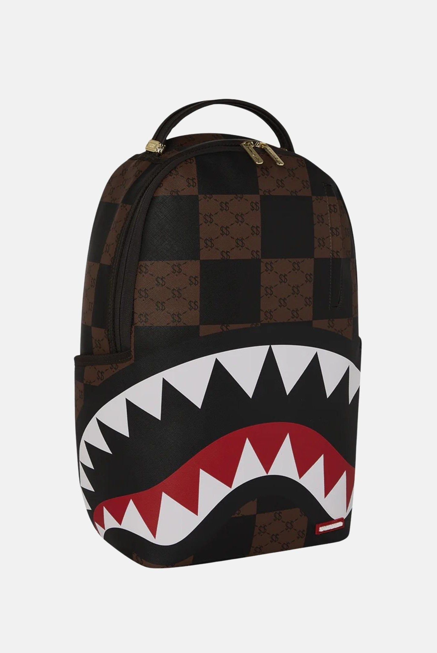 SPRAYGROUND Zaino ENLARGED CHECK PARIS DLXSV marrone e nero per uomo e donna 910B6263NSZ . SPRAYGROUND
