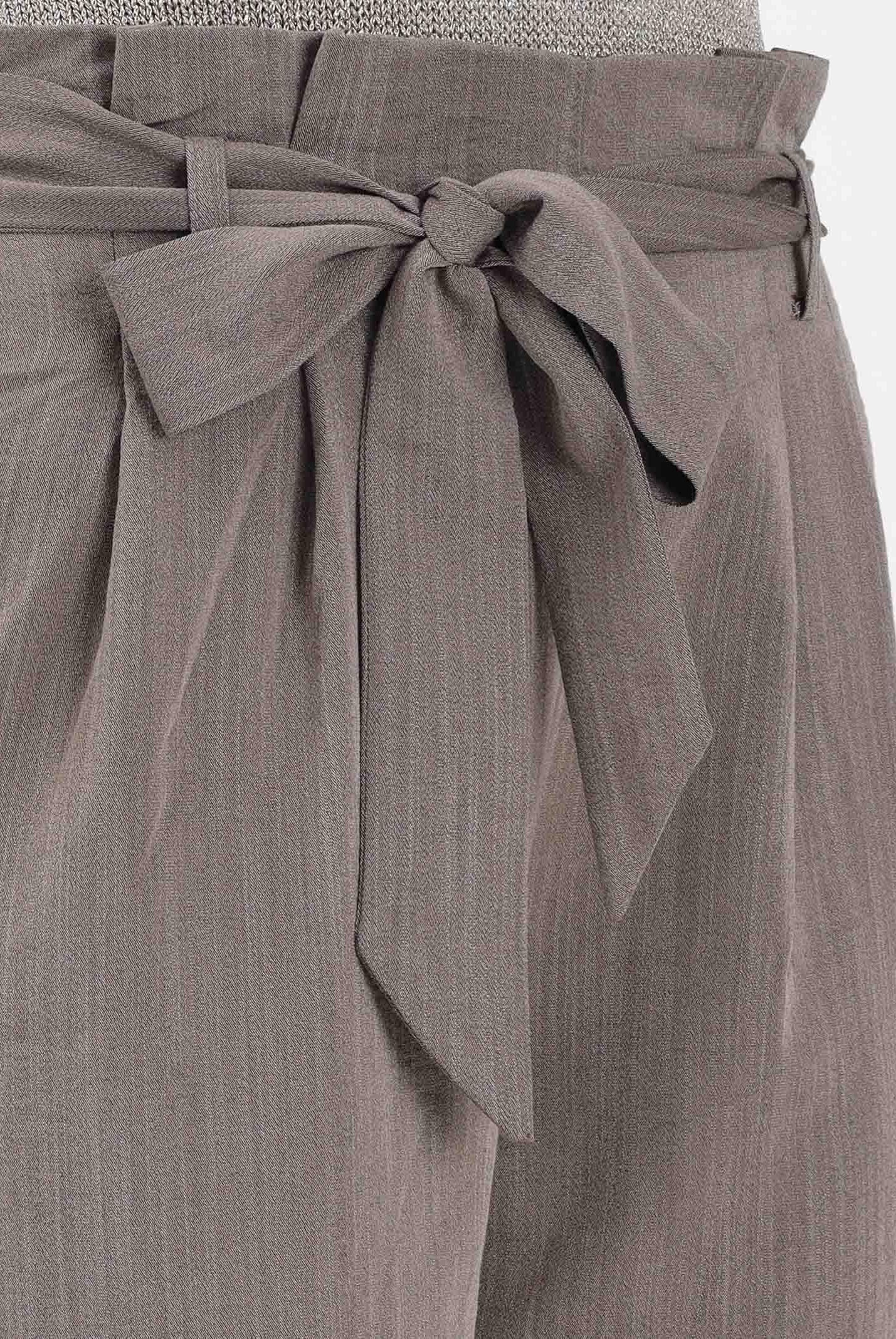 ONLY Pantalone elegante fango da donna con girovita a caramella 15269628 FAME ONLY