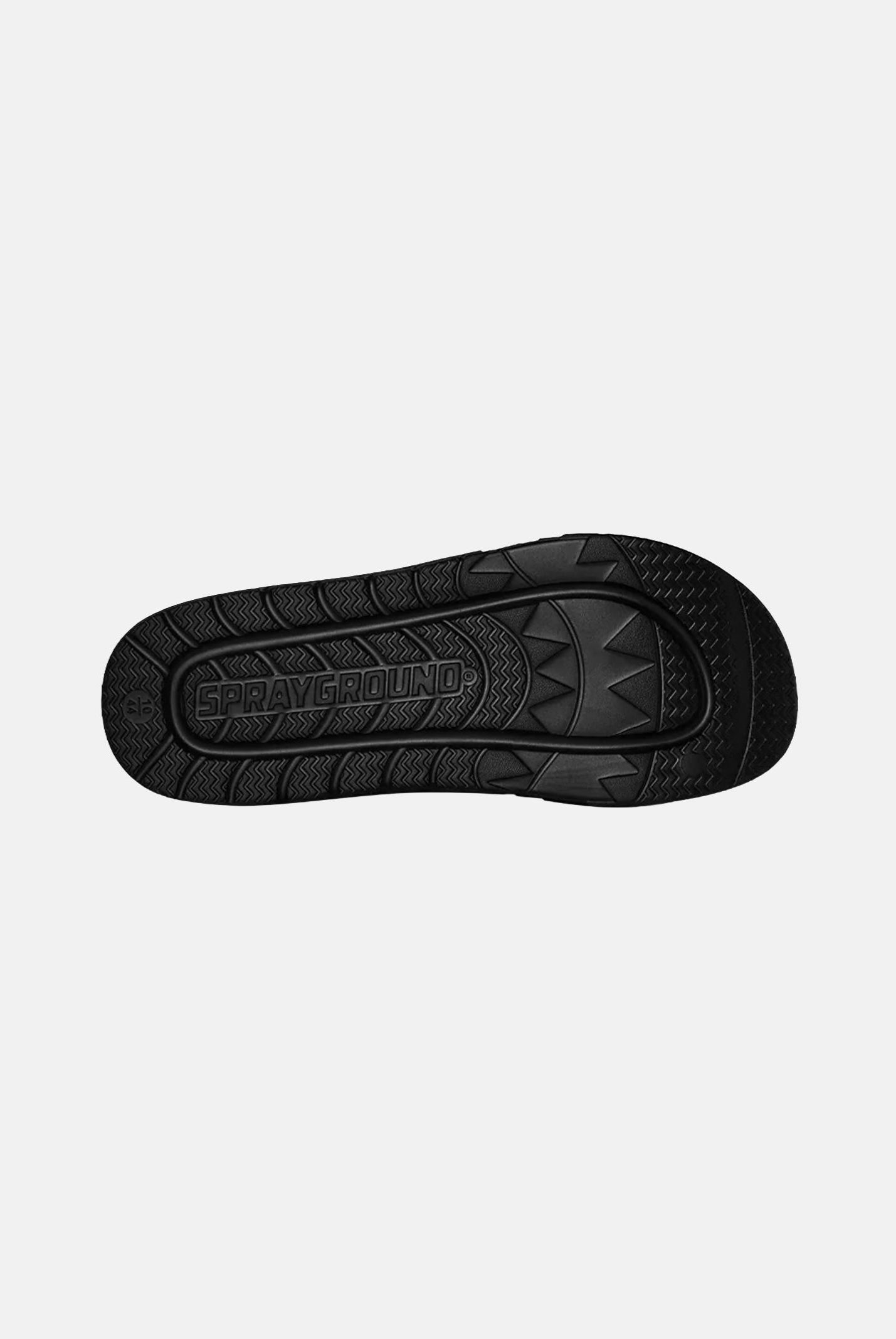 SPRAYGROUND Ciabatte Shark nere da uomo 910S0060100 . SPRAYGROUND