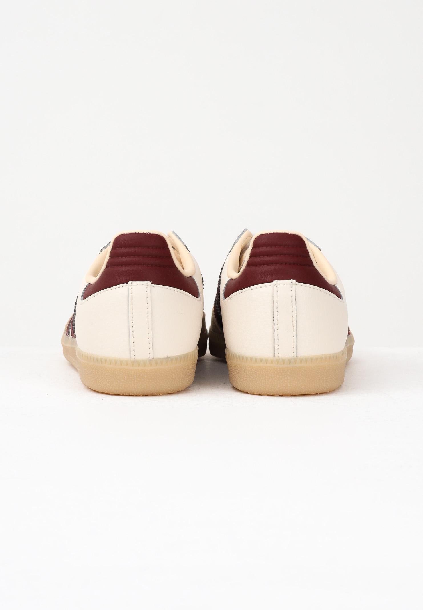 ADIDAS ORIGINALS Sneakers Samba OG burro e bordeaux per uomo e donna JQ8554 . ADIDAS ORIGINALS