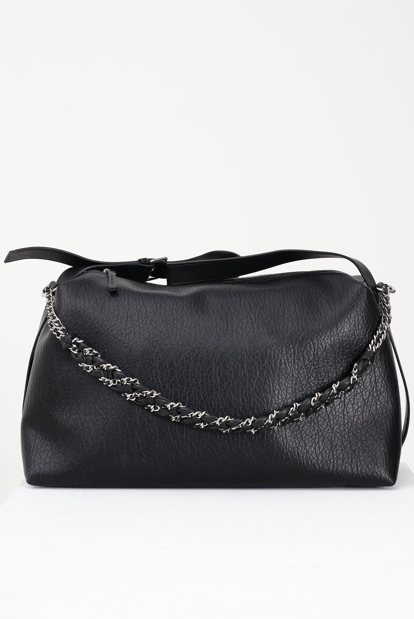 RICHMOND Shopper nera da donna con logo RWA25222BO BL RICHMOND