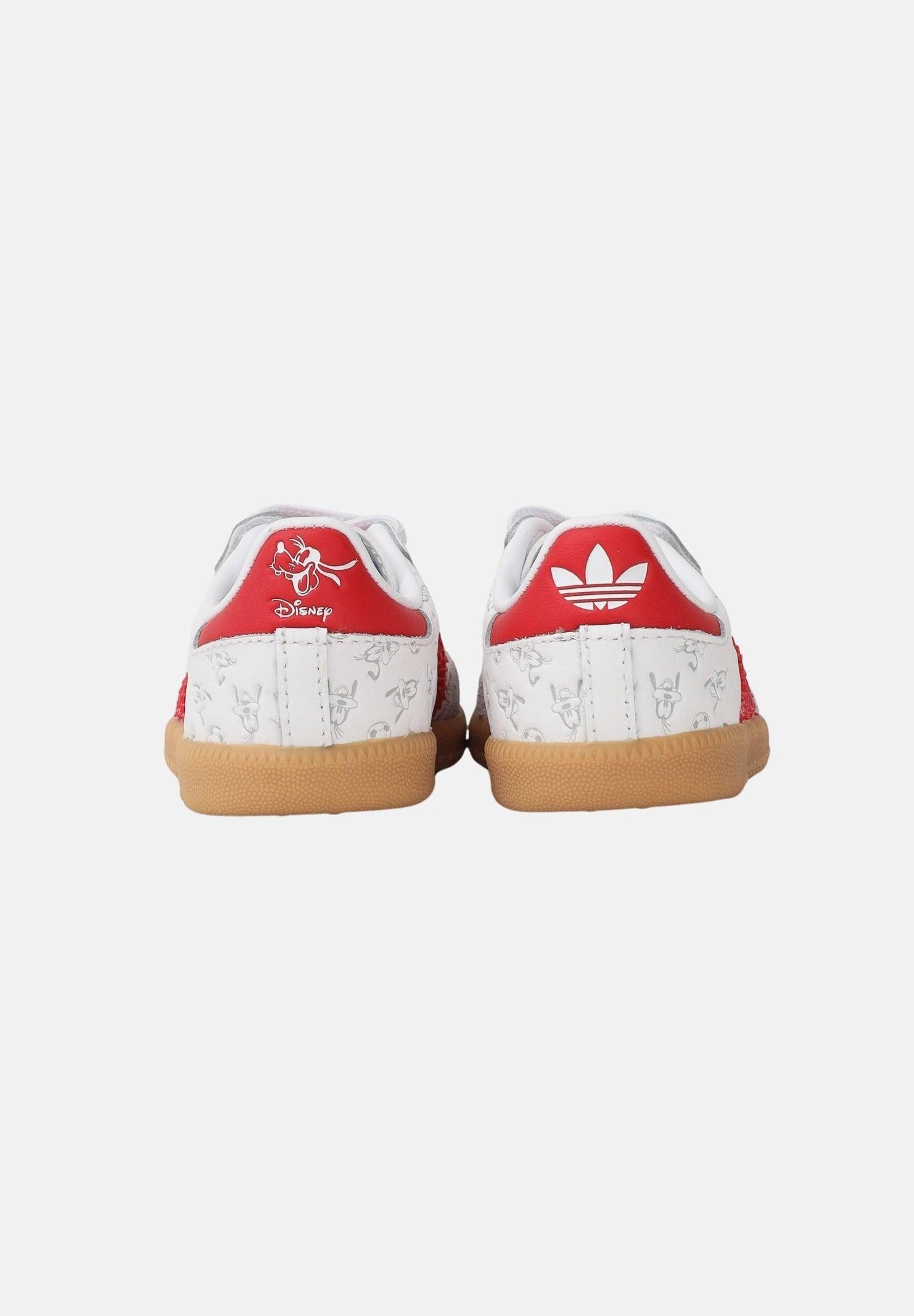 ADIDAS ORIGINALS Sneakers Disney Samba OG bianche e rosse da neonato IH1754 . ADIDAS ORIGINALS