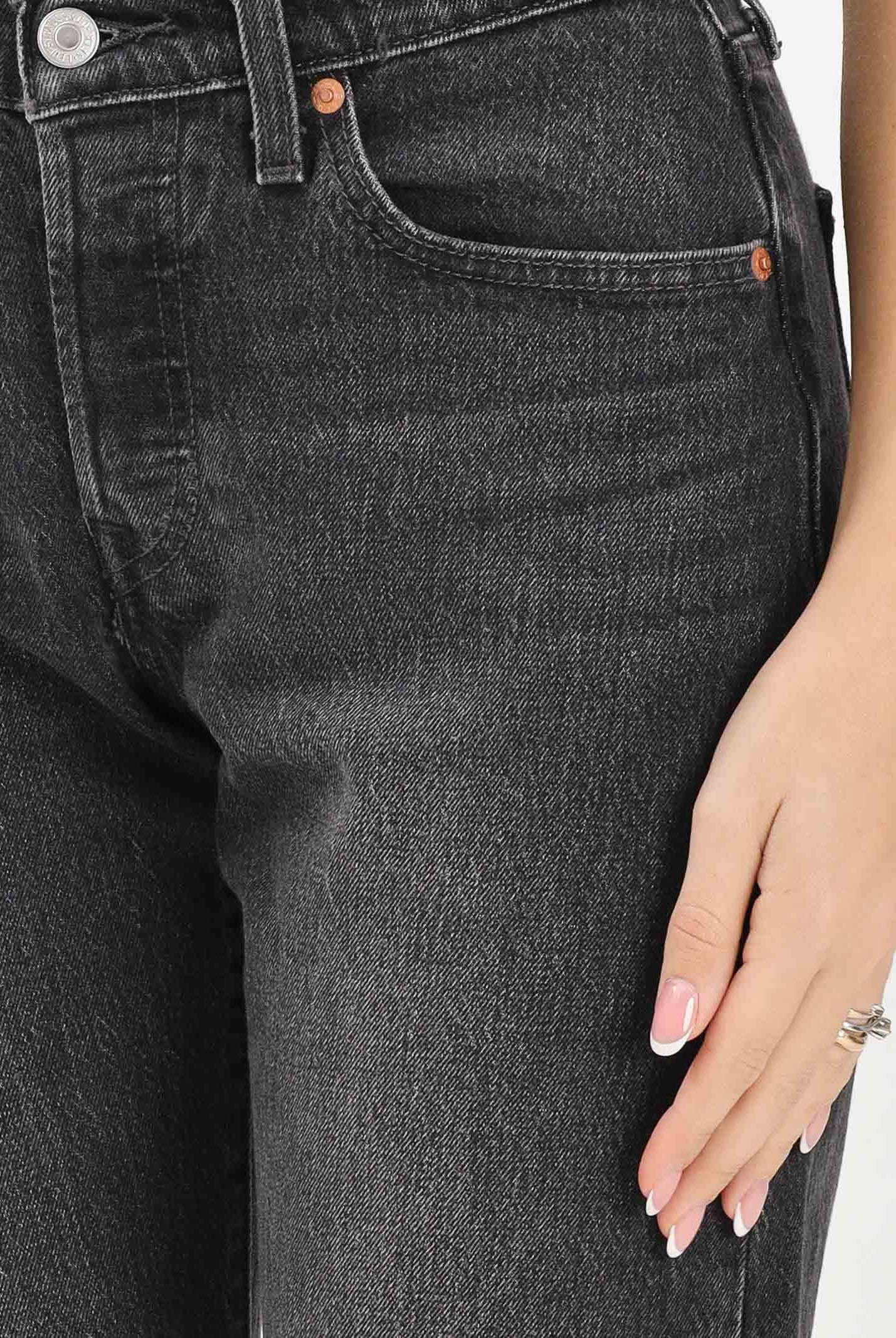 LEVI'S® Jeans 501® Curve in denim nero da donna 0036A-0000 . LEVI'S®