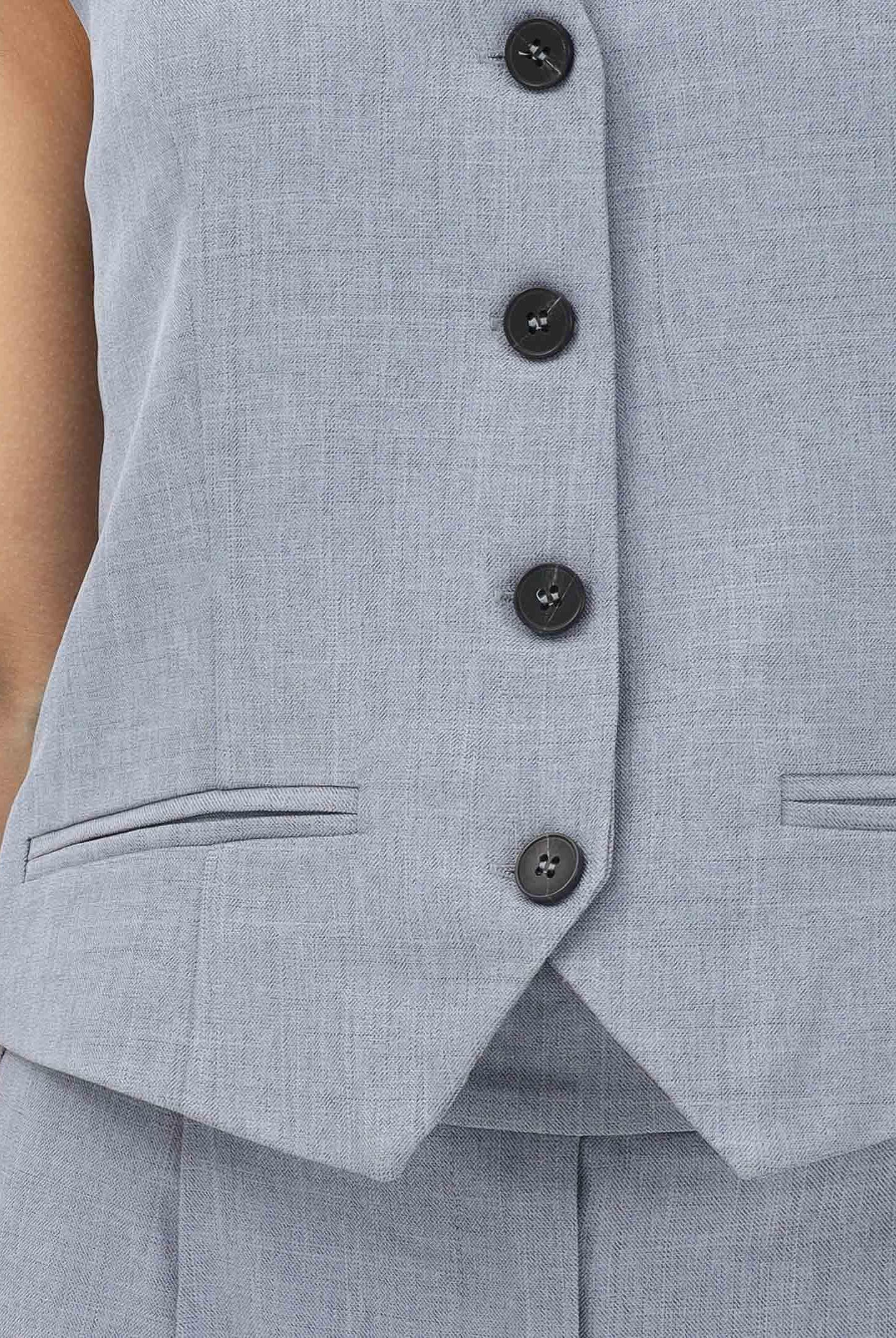 ONLY Gilet azzurro polvere da donna 15336753 VIIN ONLY