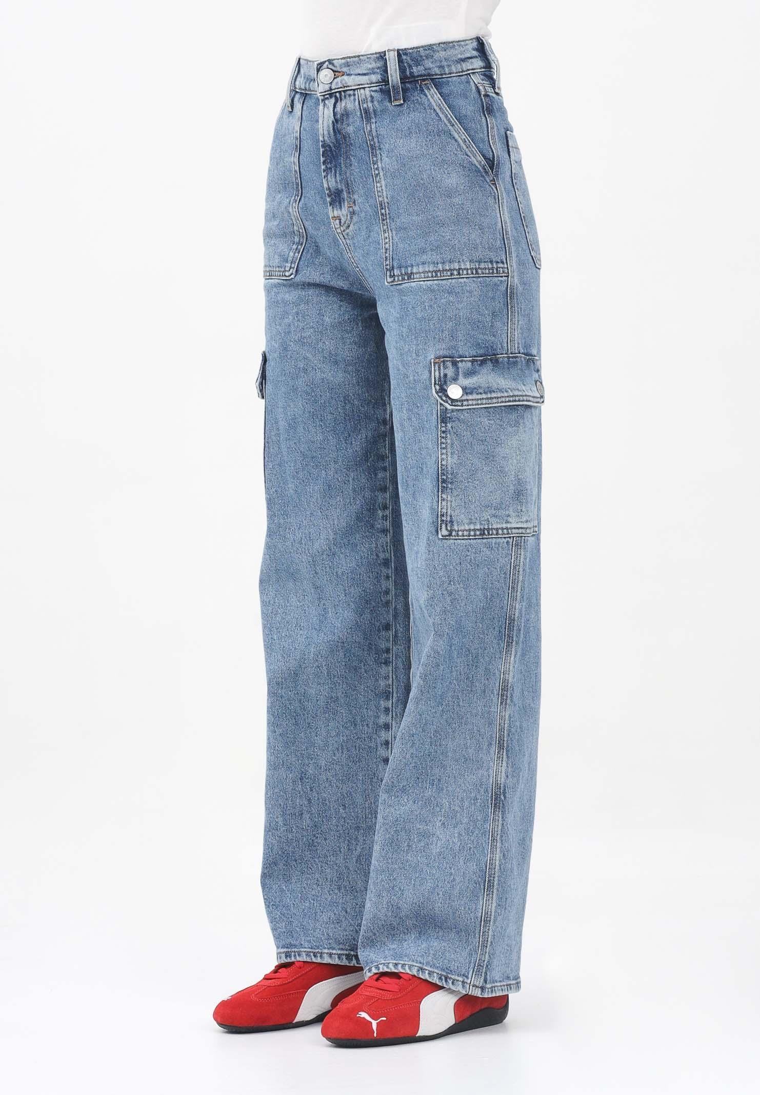 TOMMY JEANS Jeans cargo Claire in denim da donna DW0DW204791A5 TOMMY JEANS