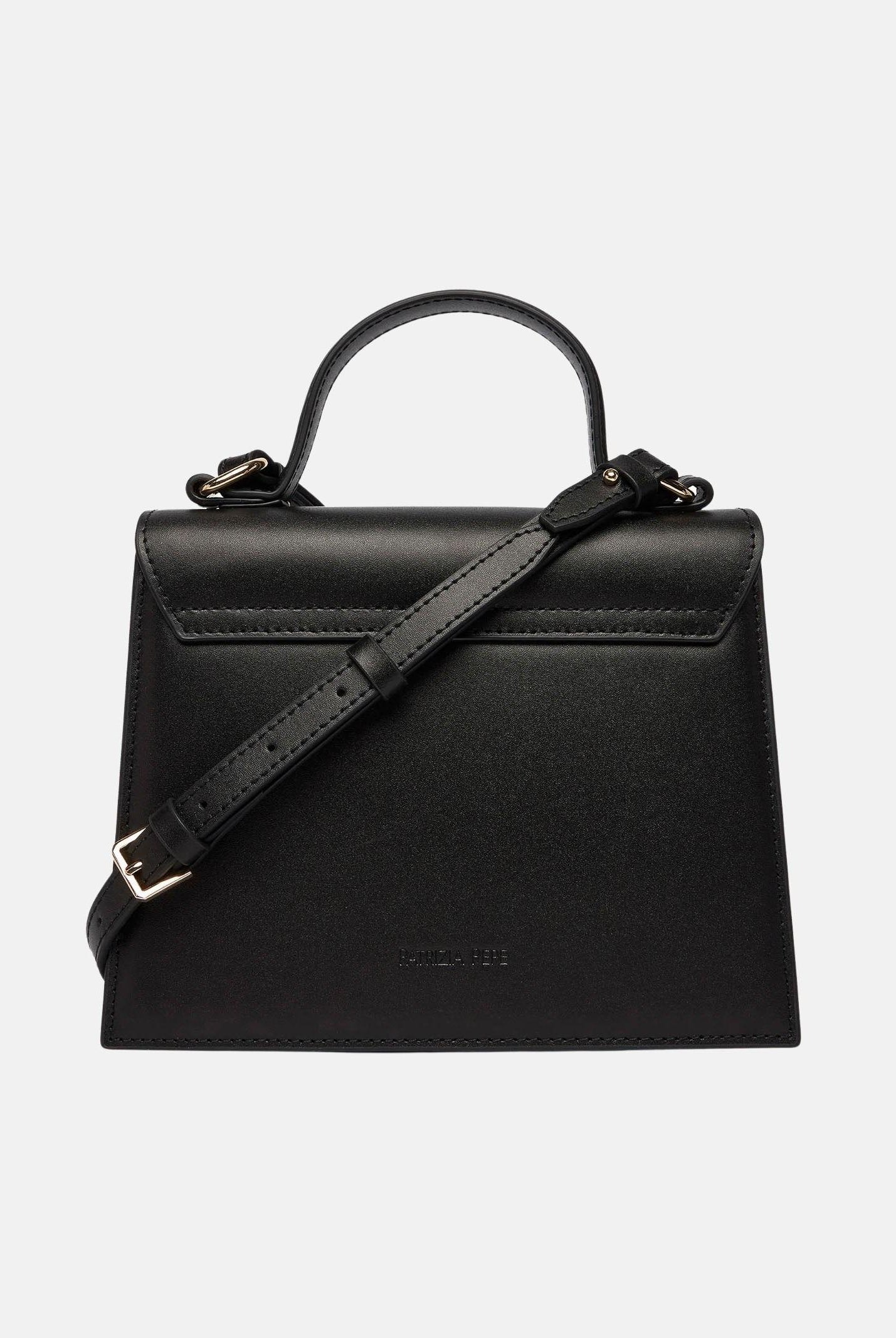 PATRIZIA PEPE Borsa a mano Modern Utility nera da donna 8B0326L061 K103 PATRIZIA PEPE