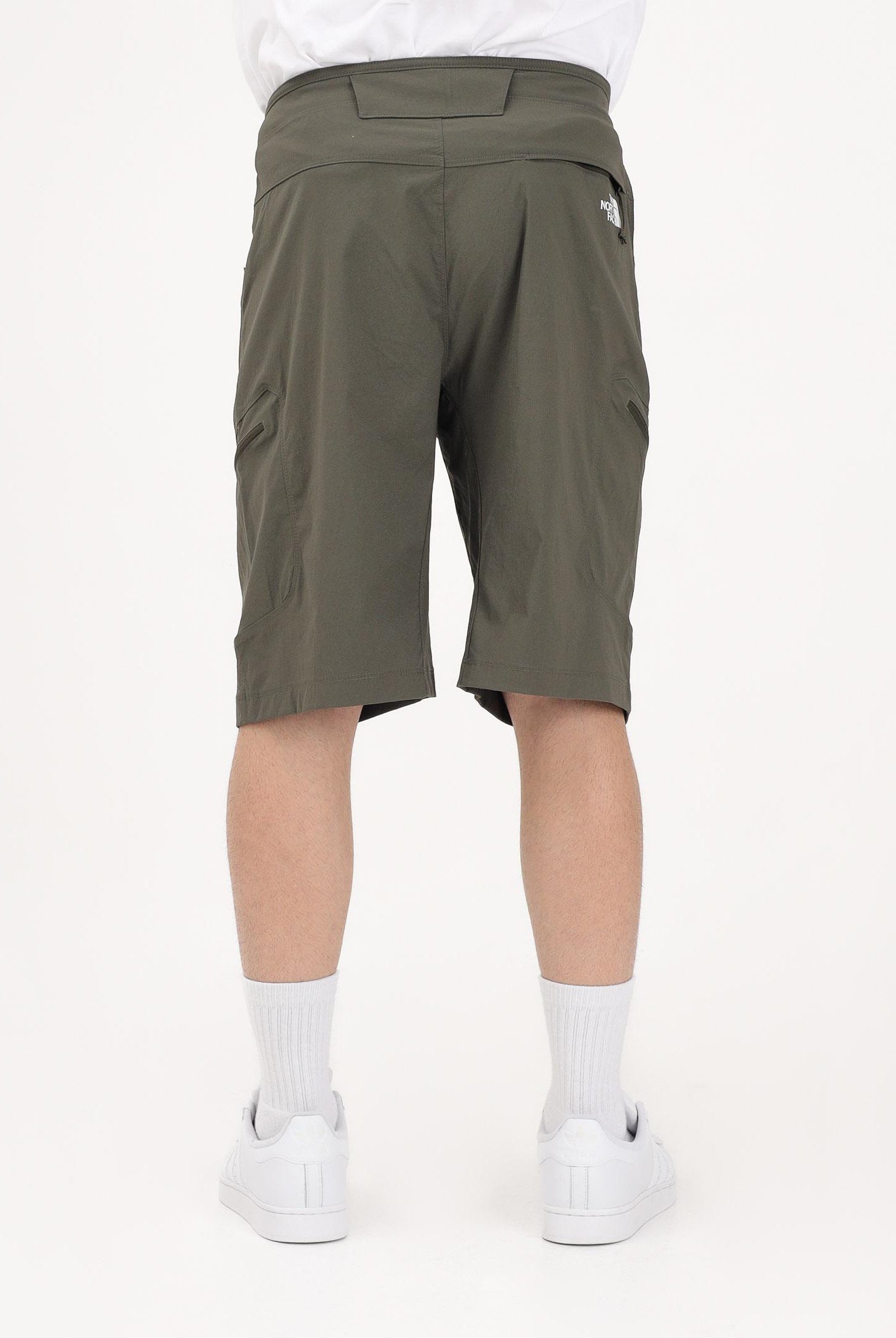 THE NORTH FACE Shorts Exploration verde militare da uomo NF0A8FU921L1 . THE NORTH FACE