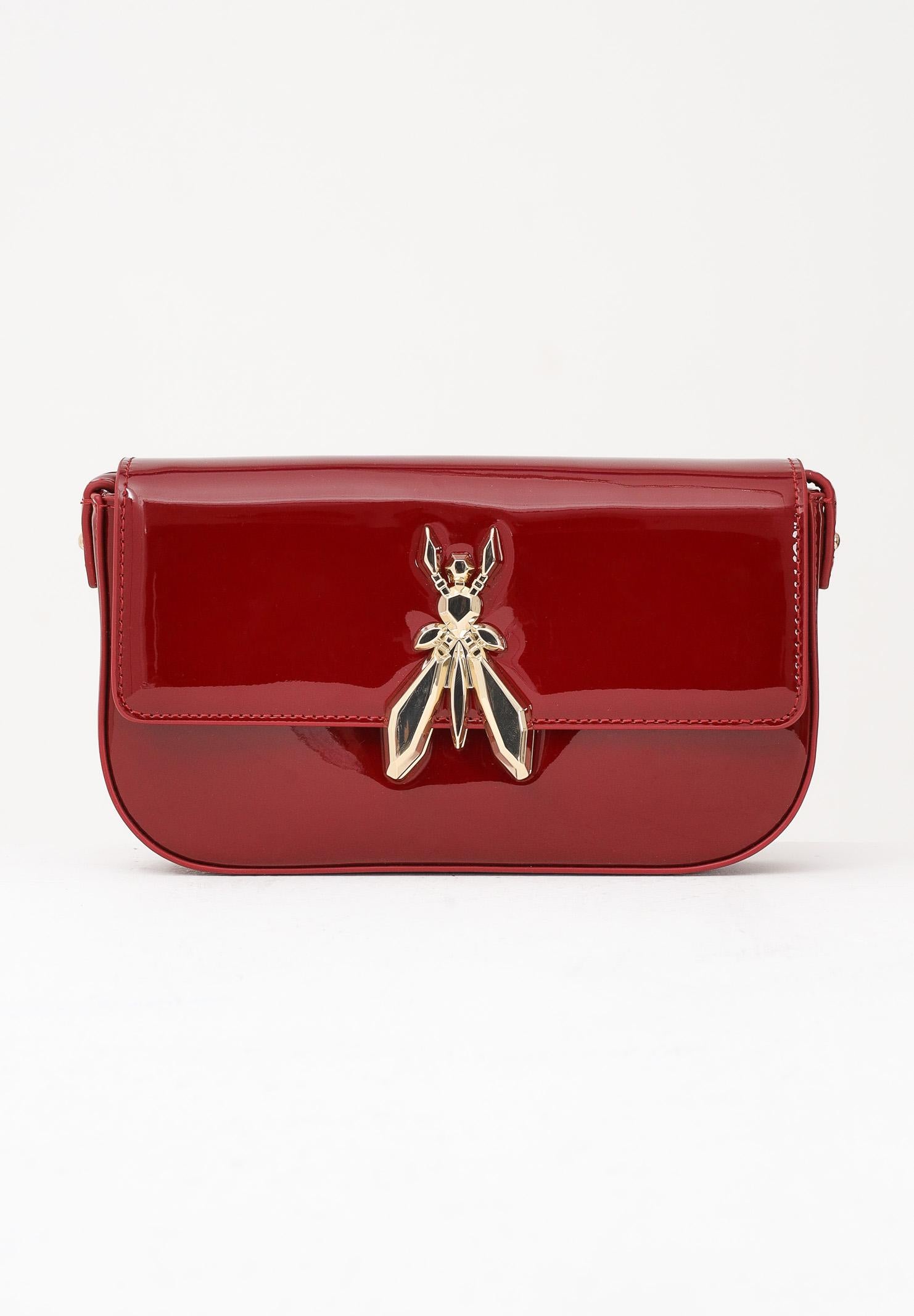 PATRIZIA PEPE Borsa a tracolla "ESSENTIAL" Fly rossa da donna 8B0231L125 R398 PATRIZIA PEPE