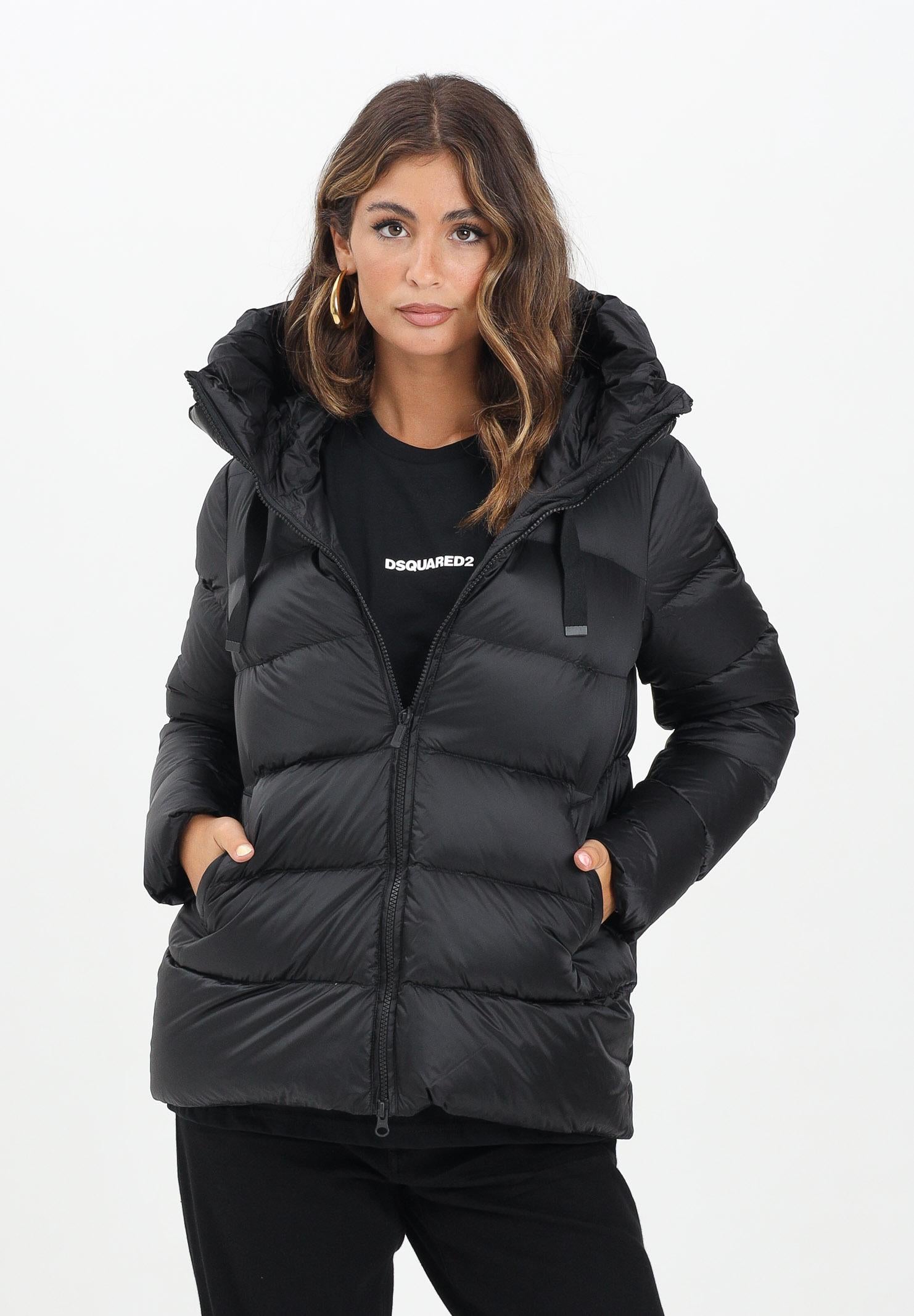 BOMBOOGIE Piumino Rome nero da donna GW6012DLC5 90 BOMBOOGIE