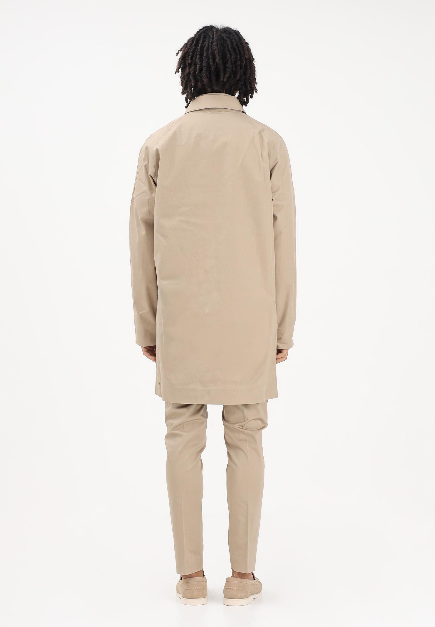BARBOUR Trench Mac leggero Rokig beige da uomo 261-MWB0856 ST72 BARBOUR