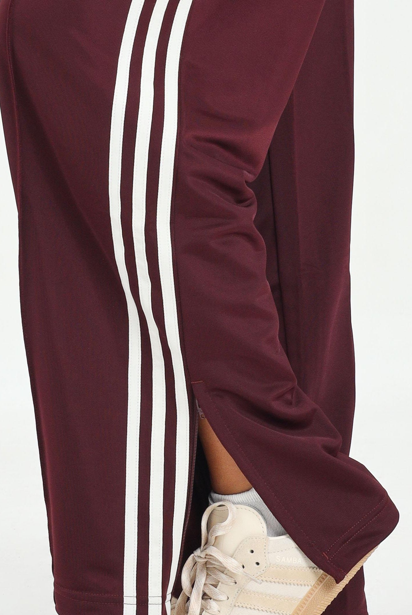 ADIDAS ORIGINALS Pantalone sportivo adicolor Classic Firebird Loose bordeaux da donna KA7743 ADIDAS ORIGINALS