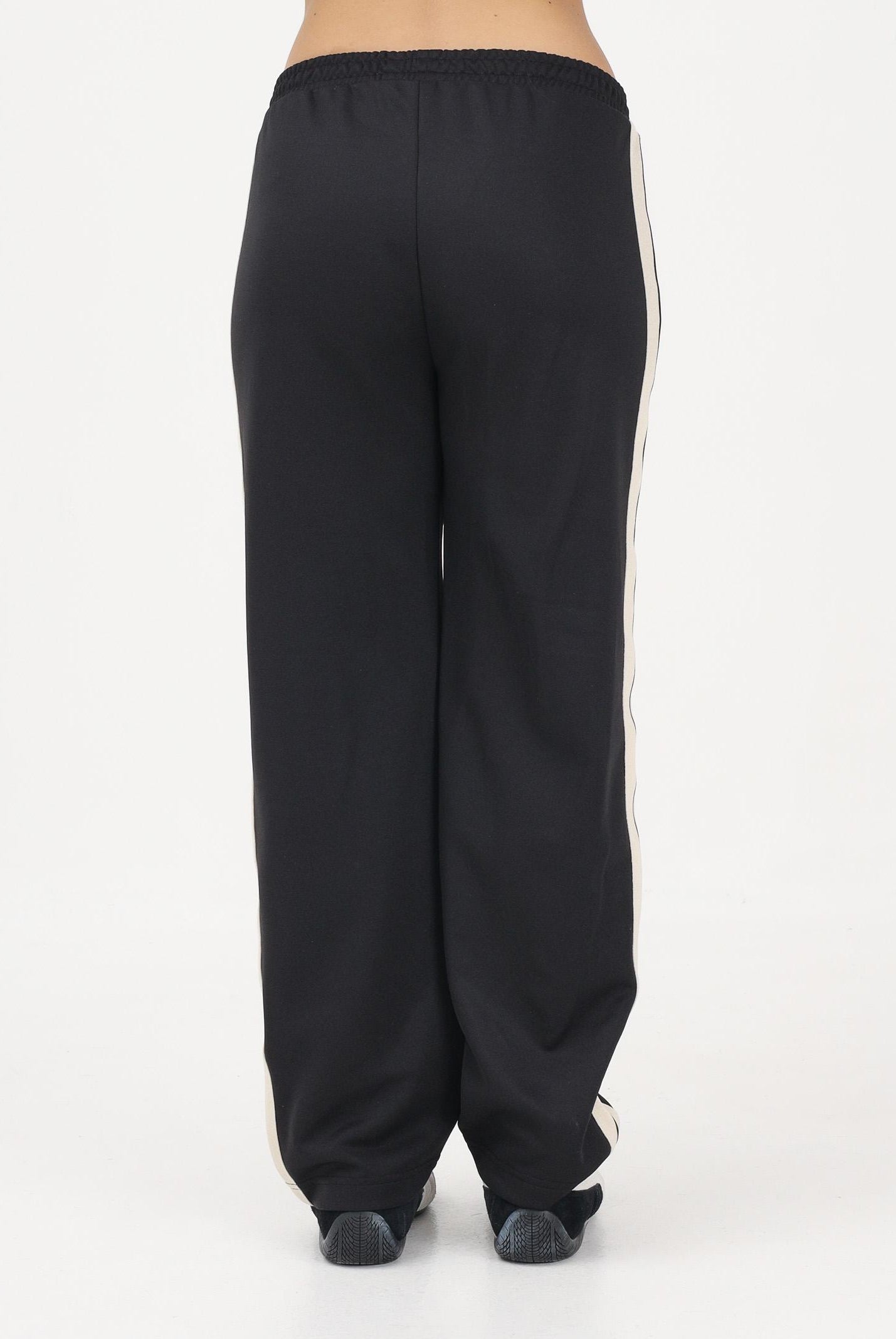 PALM ANGELS Pantalone sportivo nero per donna, ragazzi e bambini con logo PBCJ002S26FAB001 110 PALM ANGELS
