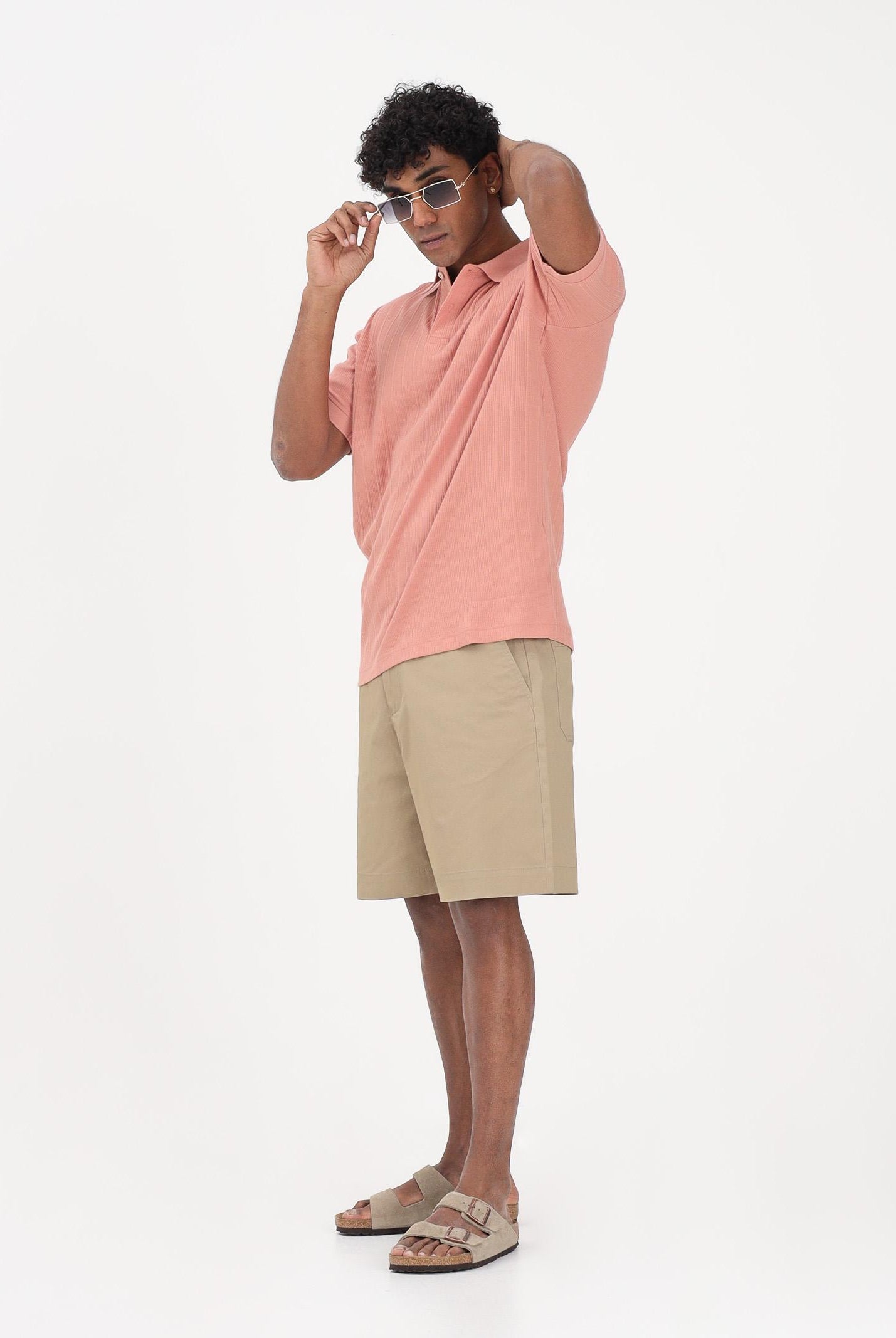 SELECTED HOMME Shorts beige da uomo 16100126 CH SELECTED HOMME