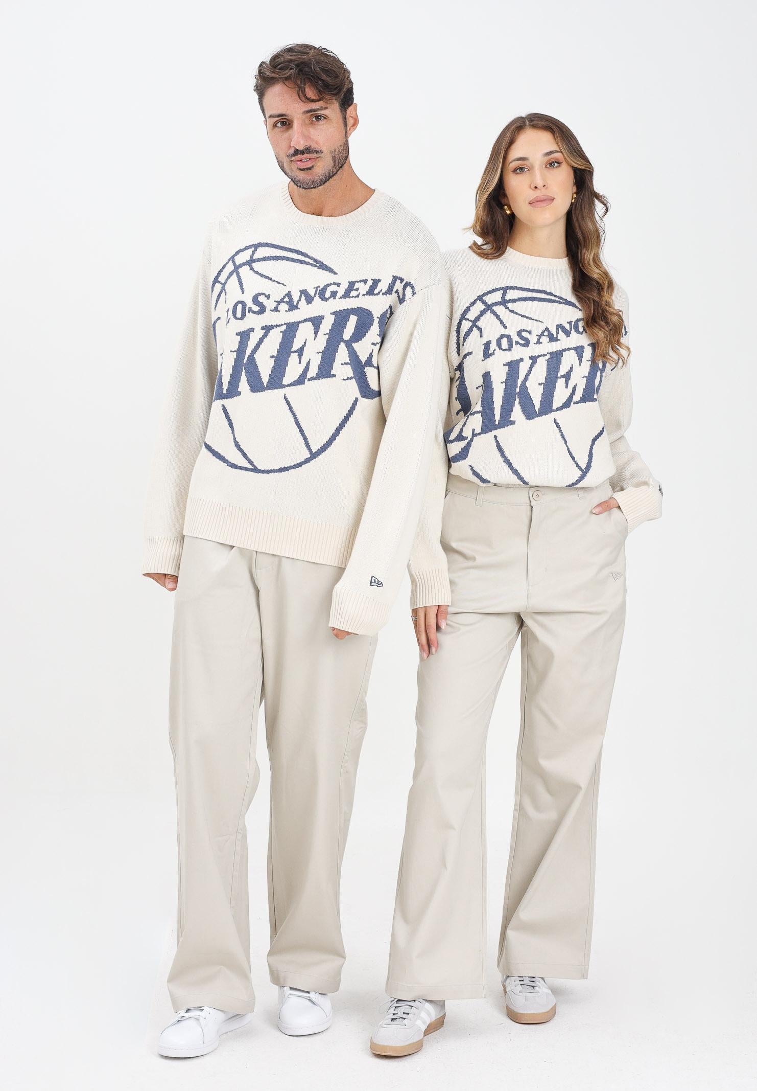 NEW ERA Pantalone New York Yankees MLB Chino beige per uomo e donna 60684326 . NEW ERA
