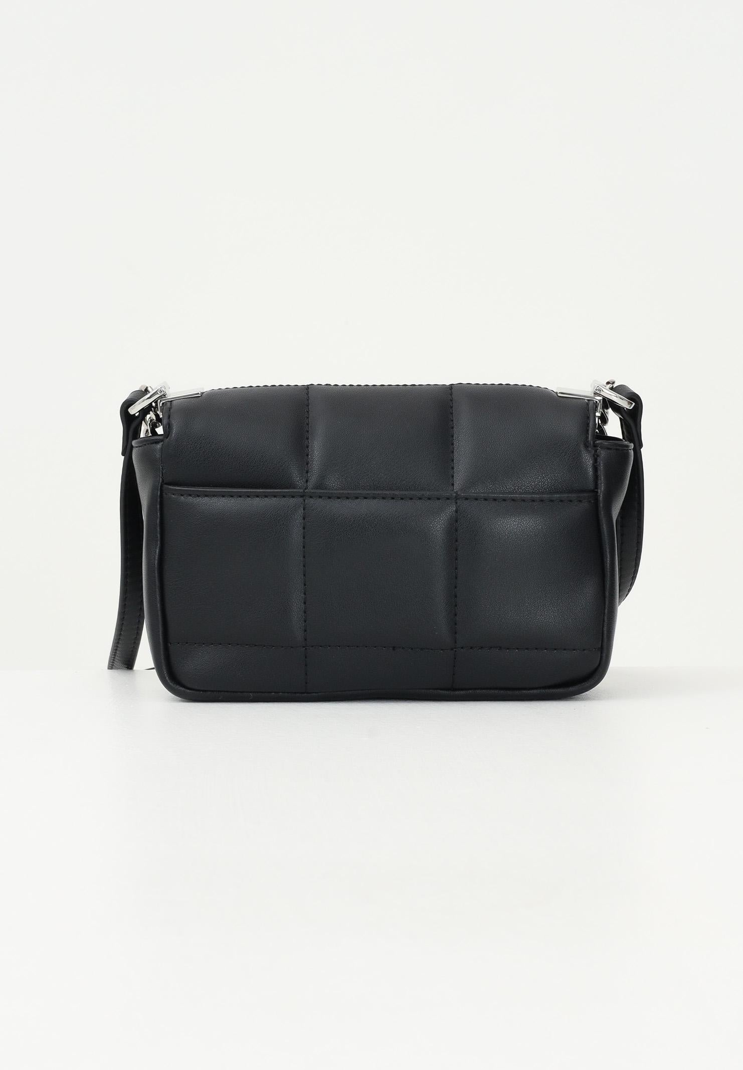 DSQUARED2 Borsa a spalla nera da donna con maxi logo DQ2917D0AD0 DQ900 DSQUARED2