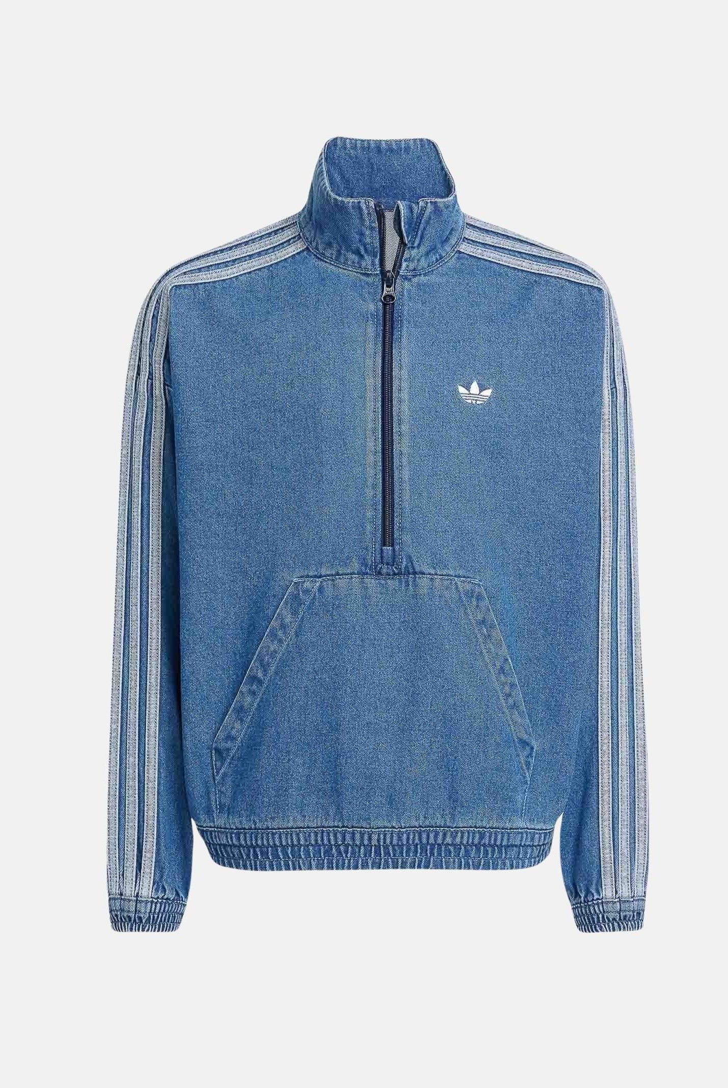 ADIDAS ORIGINALS Giubbotto di jeans in denim chiaro per bambino e bambina JC7878 ADIDAS ORIGINALS