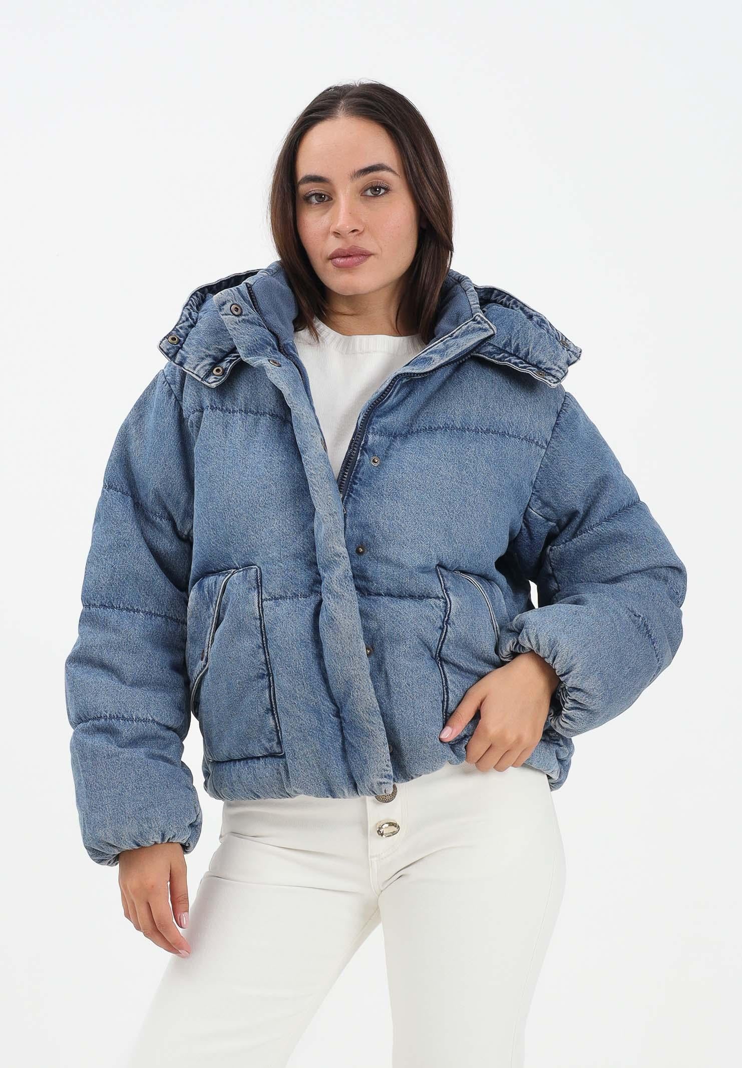 LEVI'S® Piumino Western Bubble Shortie in denim da donna 003MD-0000 LEVI'S®