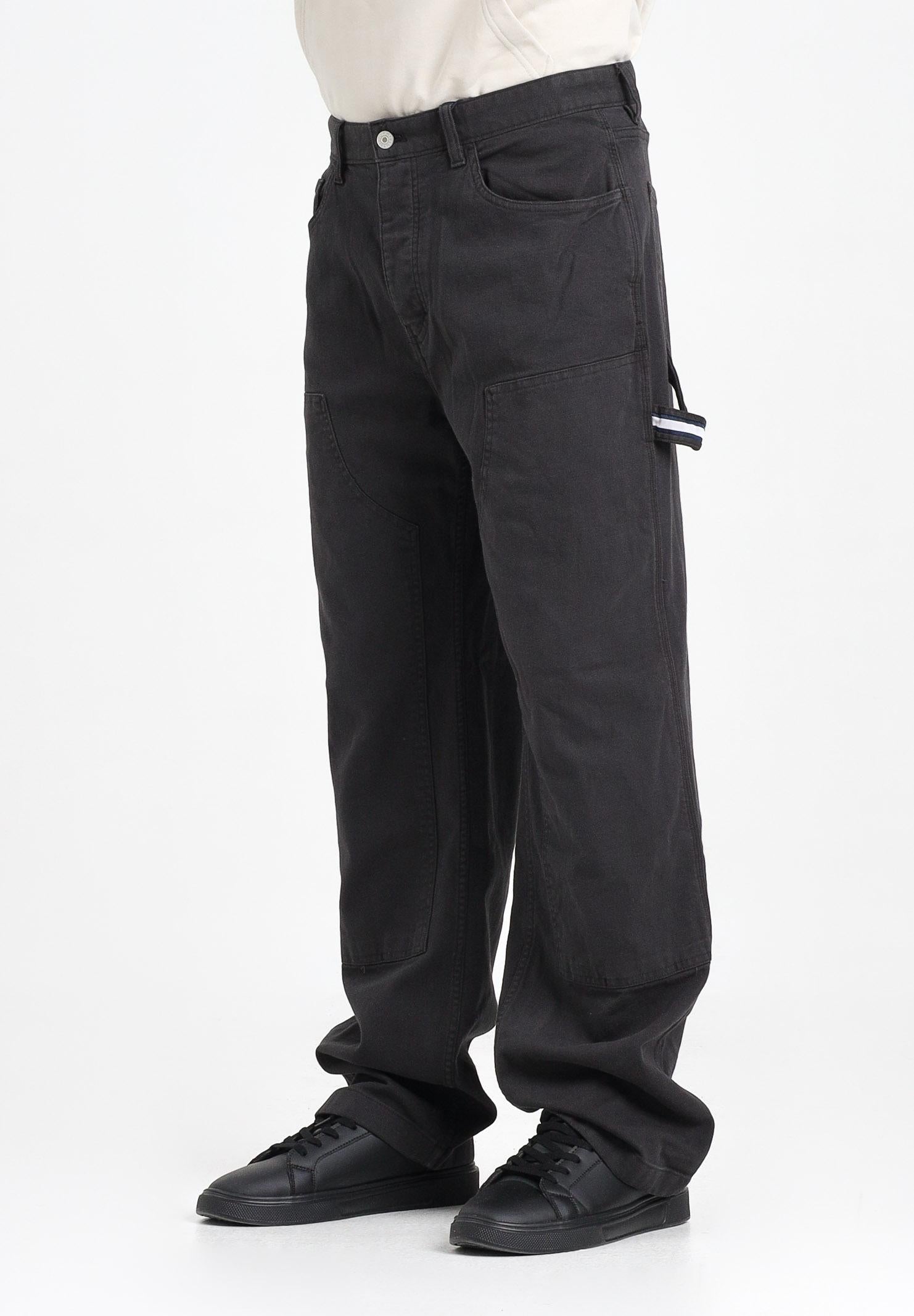 TOMMY JEANS Jeans Carpenter Jaime in denim nero da uomo DM0DM21703BDS TOMMY JEANS