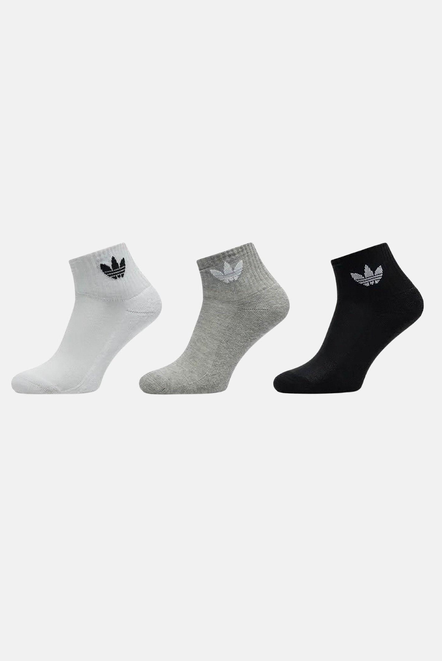 ADIDAS ORIGINALS Calzini Mid (3 paia) multicolore per uomo e donna IJ5612 . ADIDAS ORIGINALS
