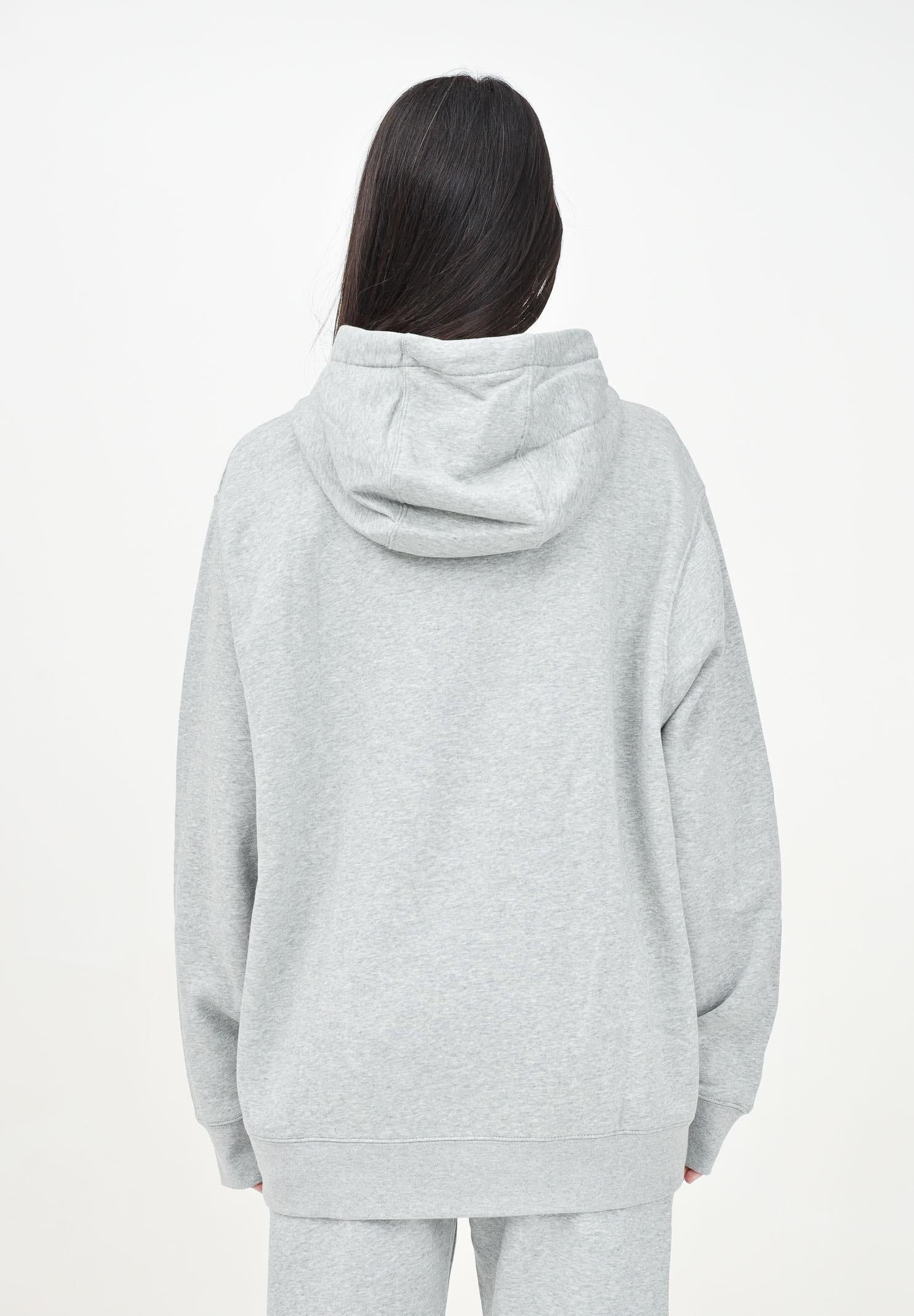 Felpa con cappuccio Nike Sportswear Club Fleece grigia per uomo e donna BV2654 063 NIKE