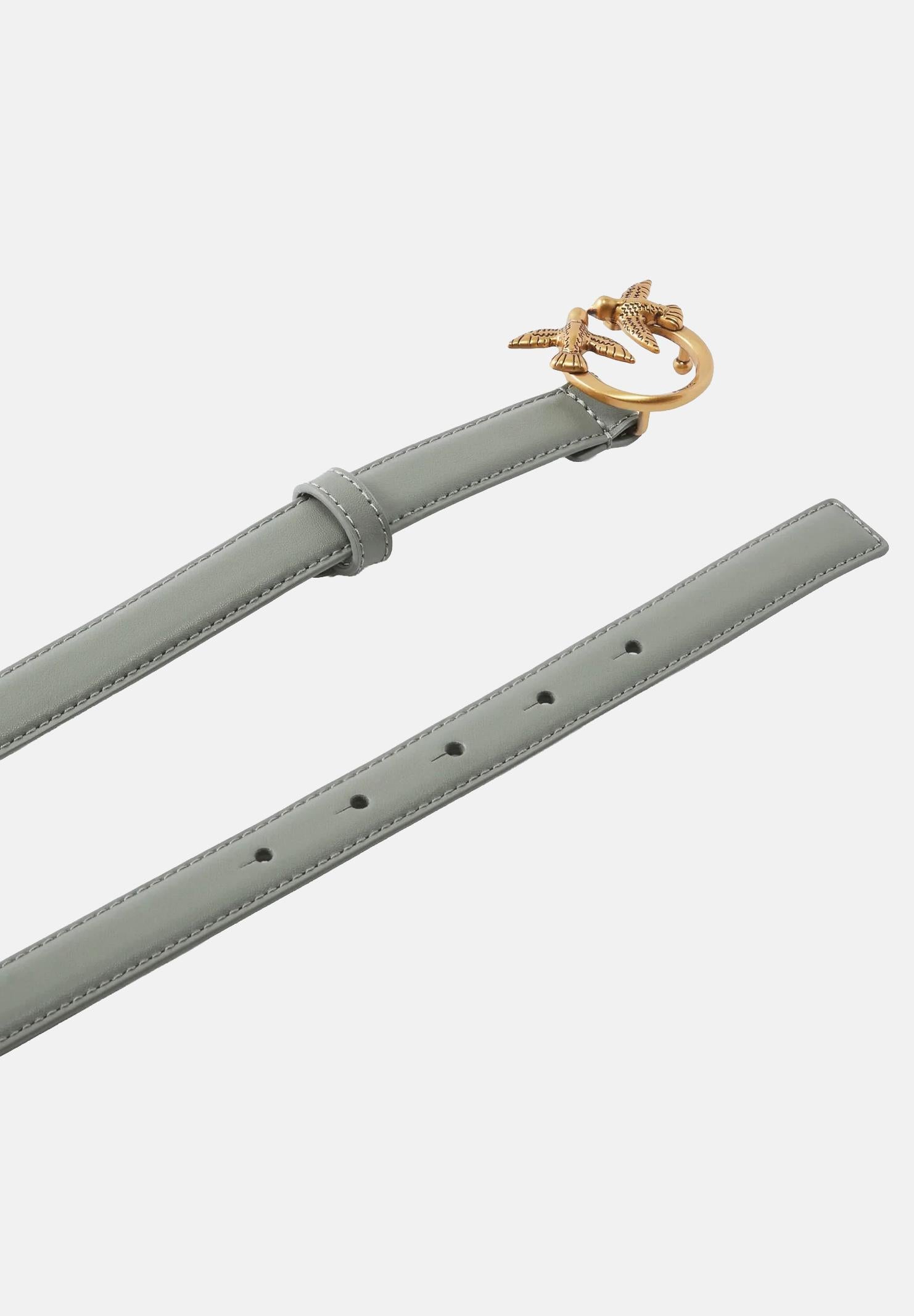 PINKO Cintura Love Birds grigio perla da donna 100125A0F1 K32Q PINKO