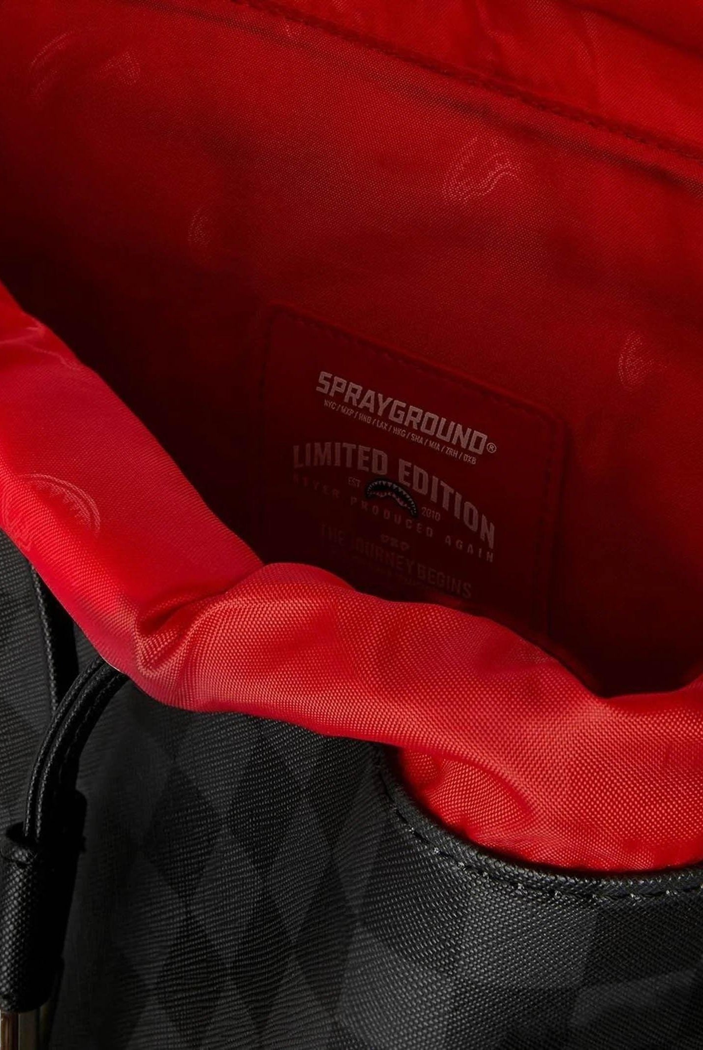 SPRAYGROUND Zaino Sprayground Spritz Black Monte Carlo nero per uomo e donna 910B8279NSZ . SPRAYGROUND