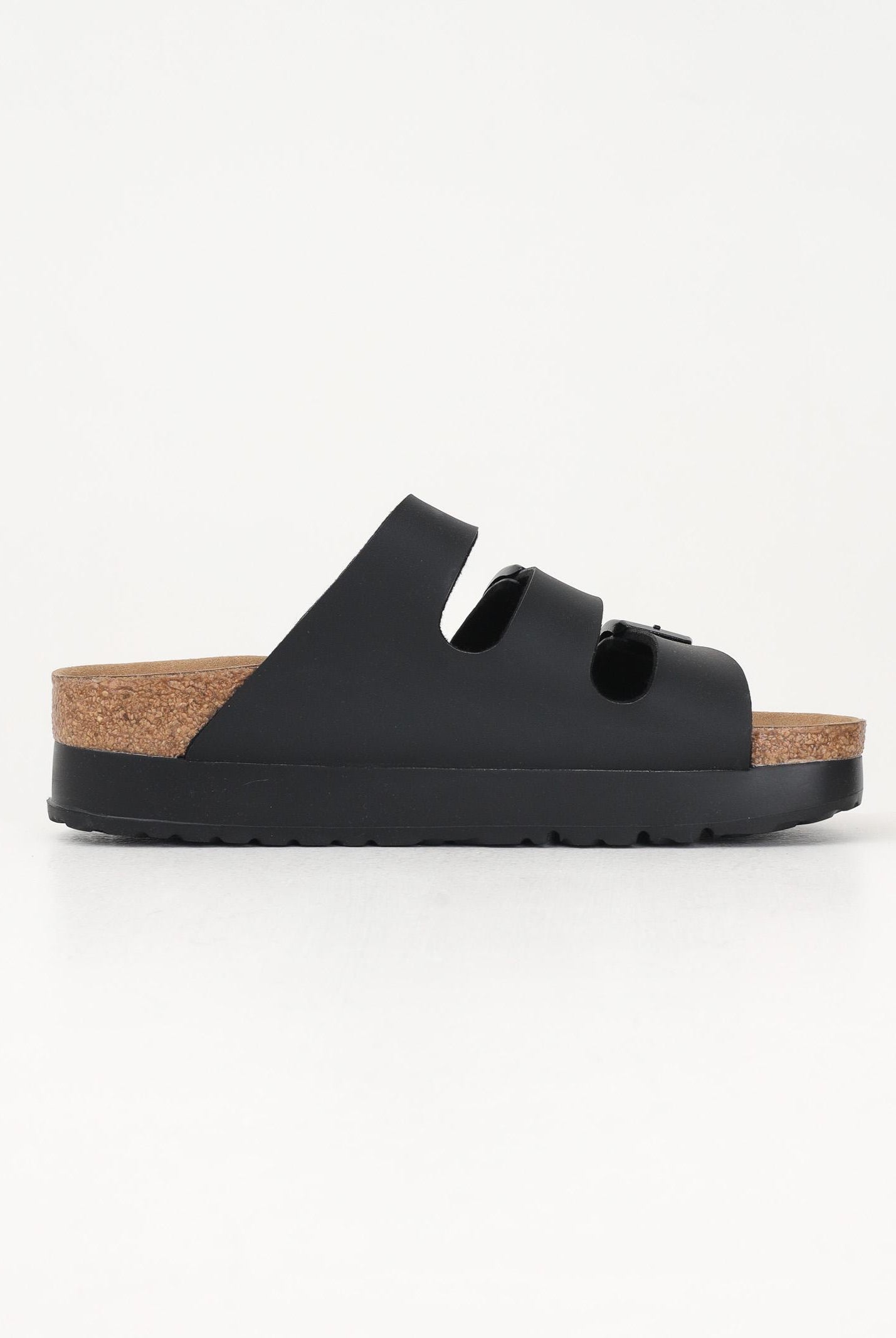 BIRKENSTOCK Ciabatte Florida Flex Platform nere da donna 1029737 BIRKENSTOCK