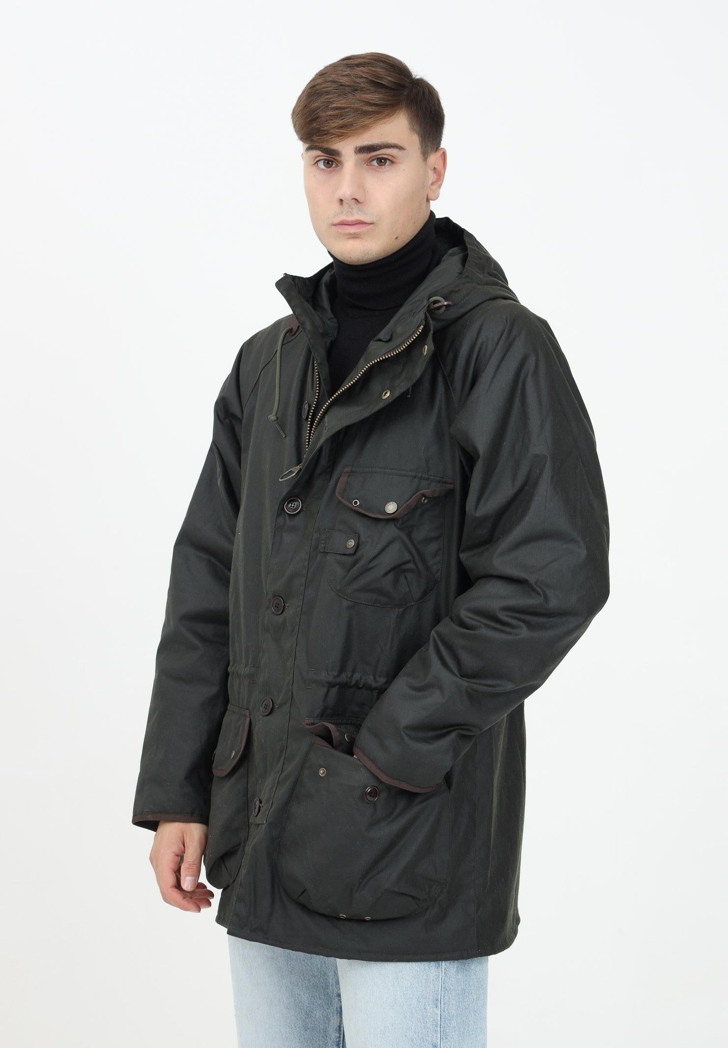 BARBOUR Parka Field felce da uomo 242-MWX2349MWX OL52 BARBOUR