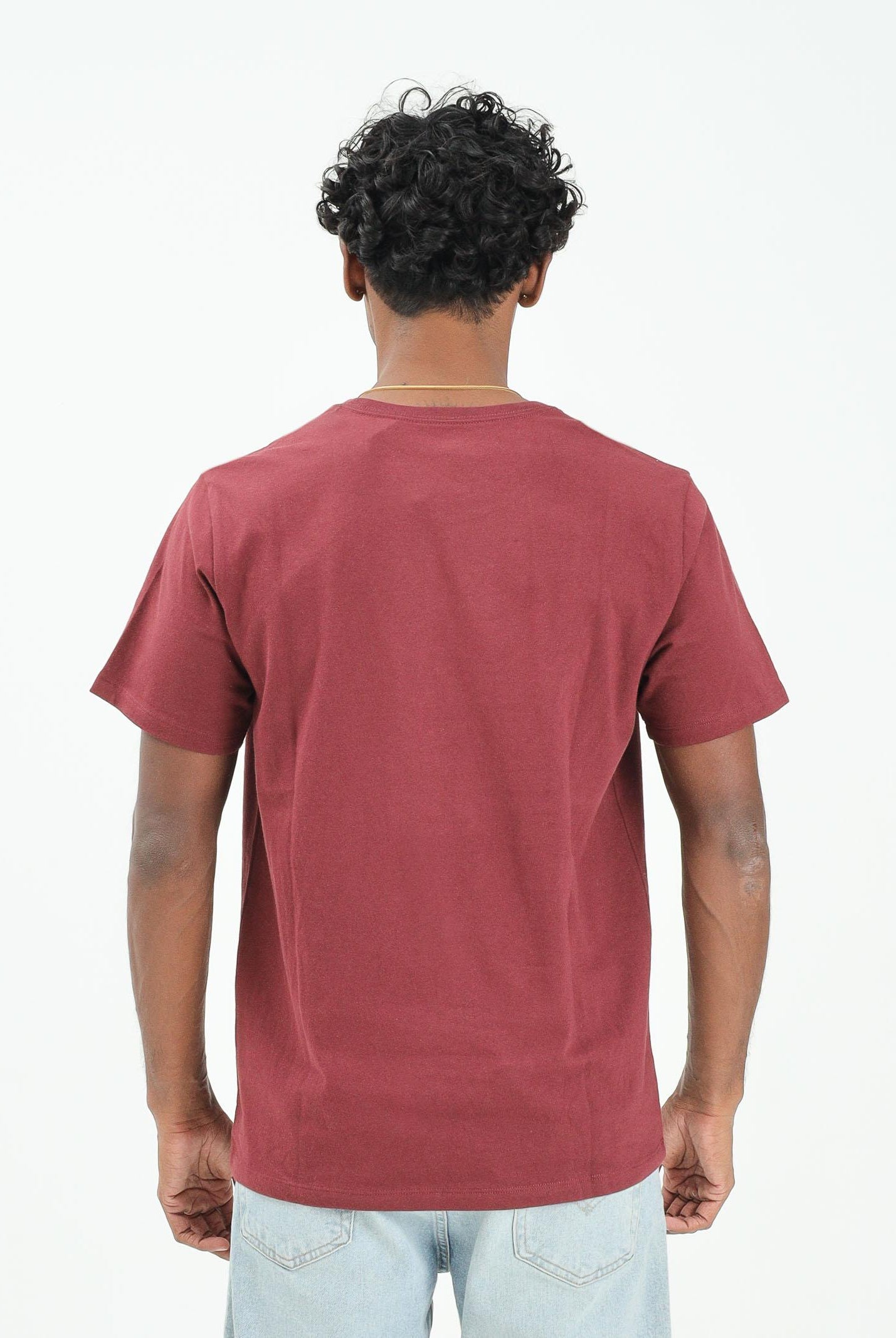 LEVI'S® T-shirt a manica corta Housemark bordeaux da uomo 56605-0300 LEVI'S®