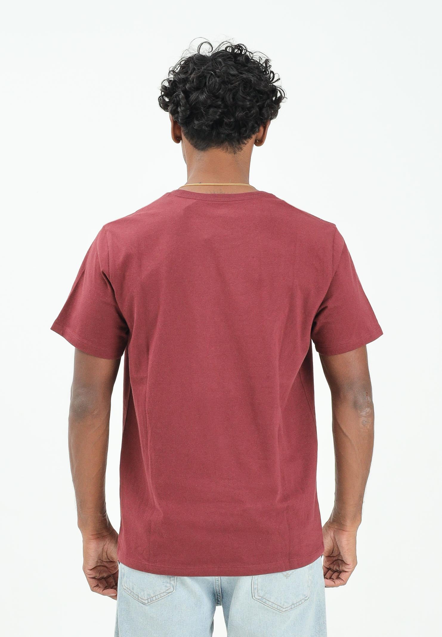 LEVI'S® T-shirt a manica corta Housemark bordeaux da uomo 56605-0300 LEVI'S®