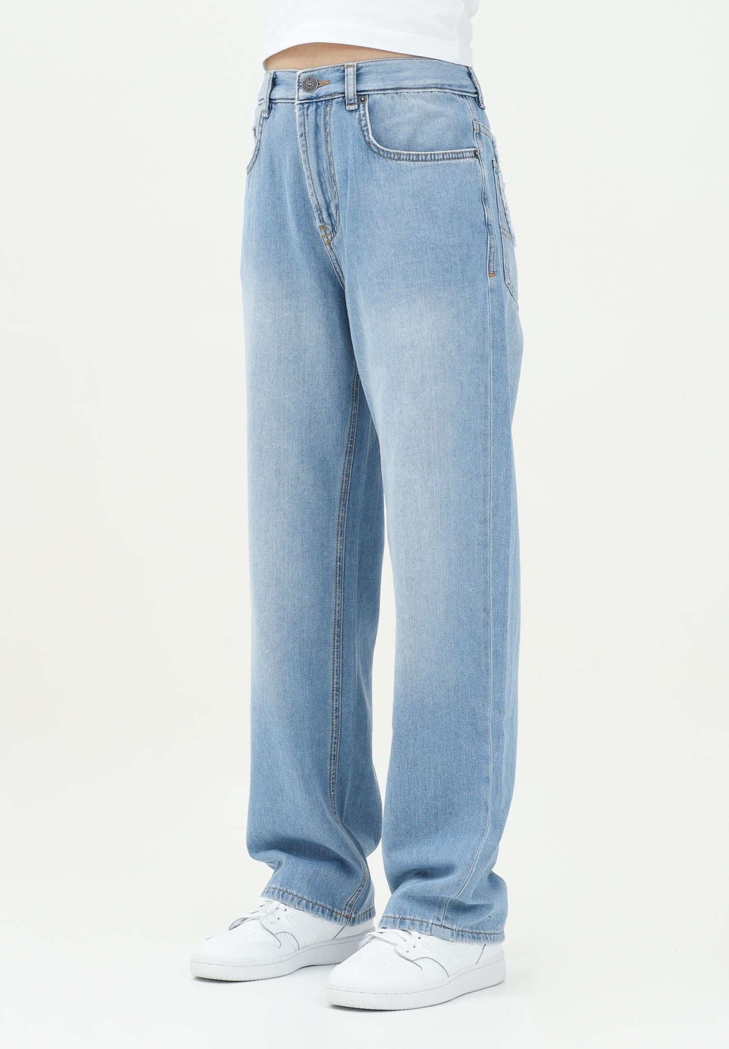 DIESEL Jeans 2001 D-Macro-J in denim chiaro per donna, ragazze e bambine J01923KXBNK K01 DIESEL