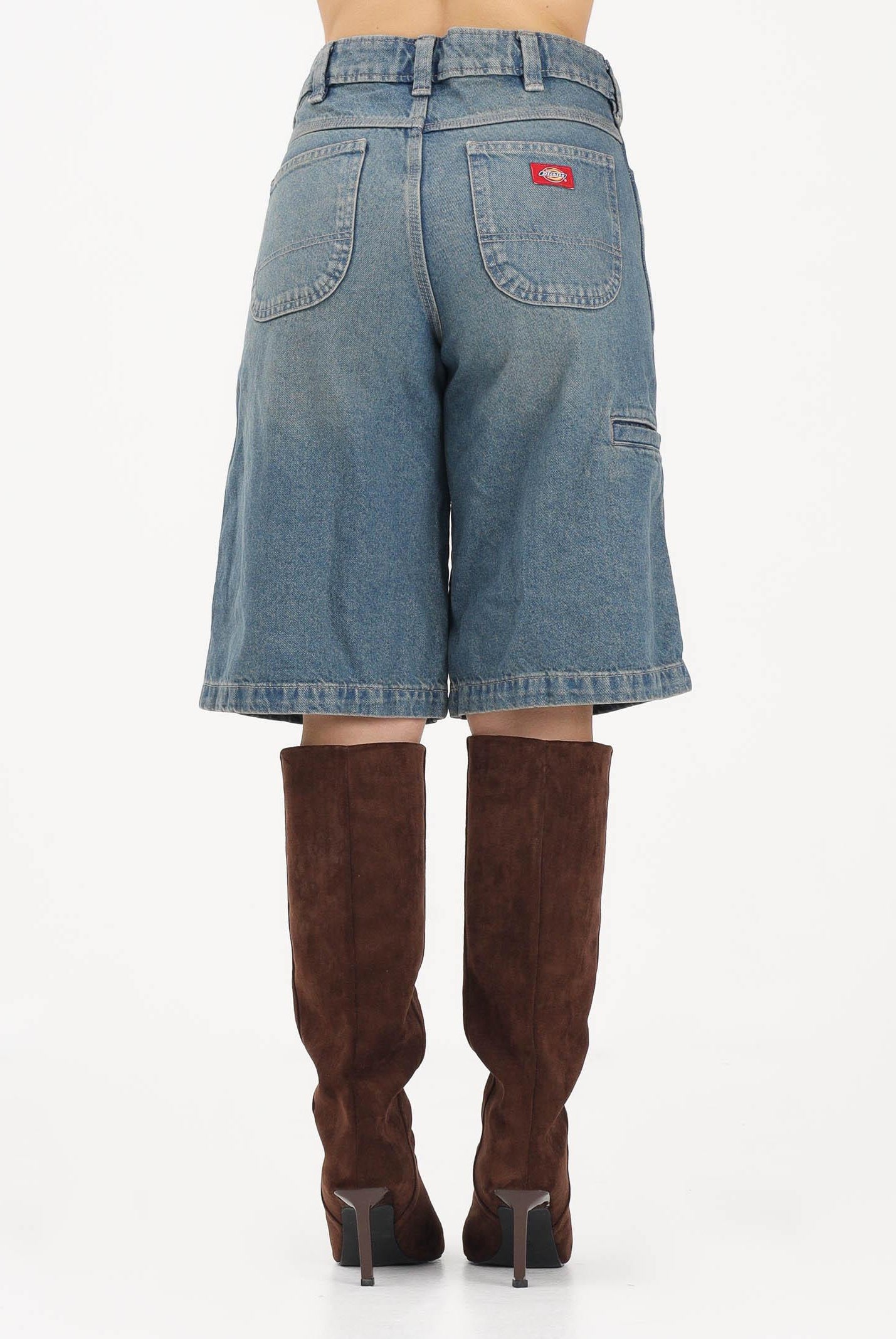 DICKIES Bermuda 957 13-Inch in denim vintage da donna DK0A88JSL231 . DIckies