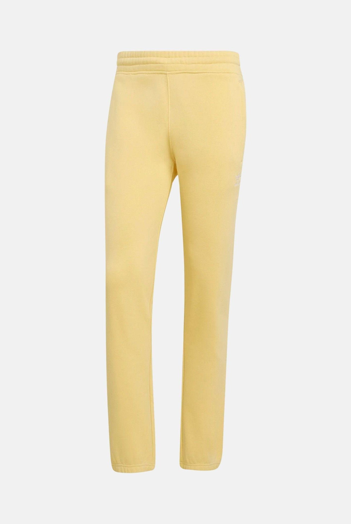ADIDAS ORIGINALS Pantalone sportivo TREFOIL ESSENTIALS giallo per uomo e donna KE1159 . ADIDAS ORIGINALS