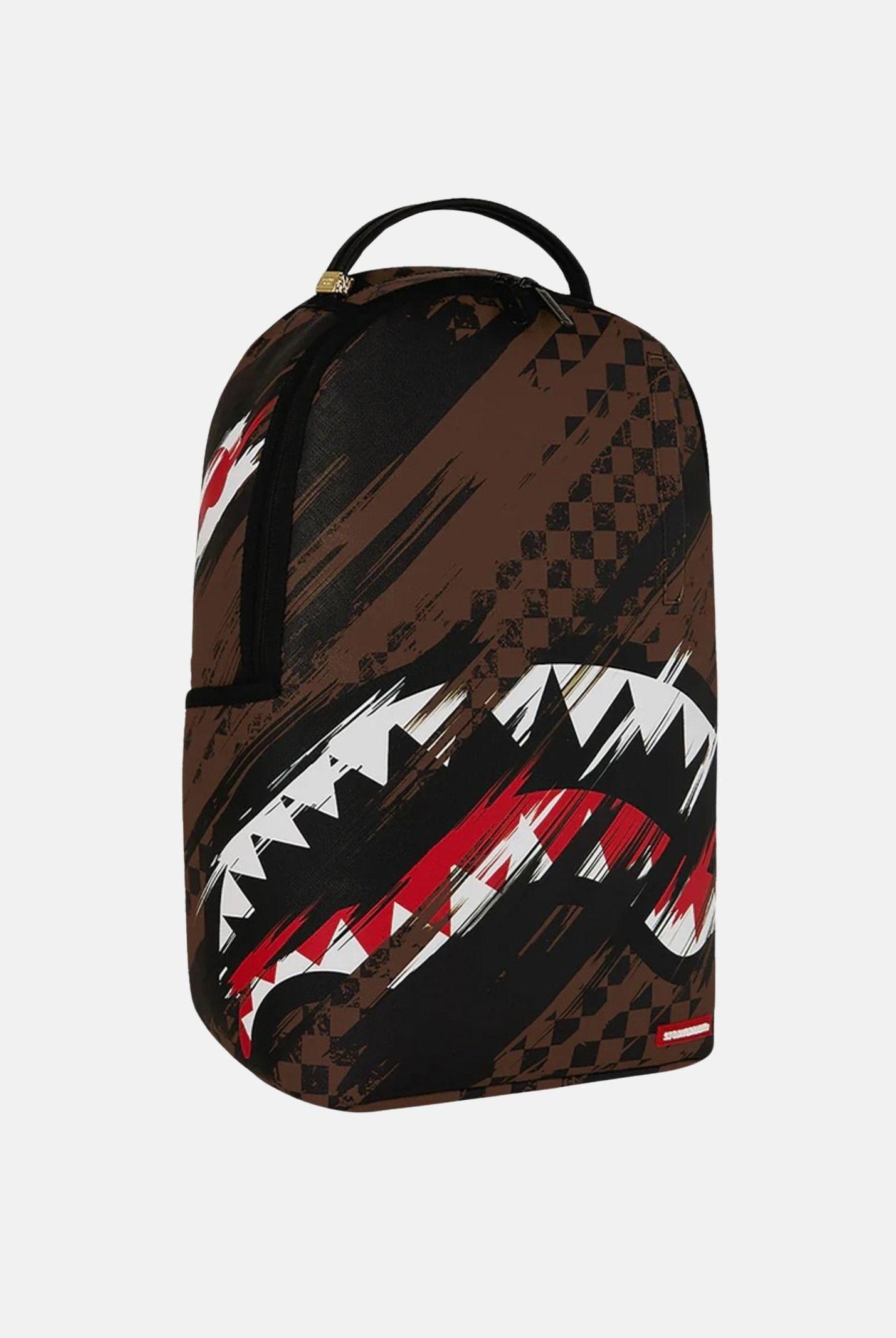 SPRAYGROUND Zaino Smeared Grunge marrone e nero per uomo e donna 910B8556NSZ . SPRAYGROUND