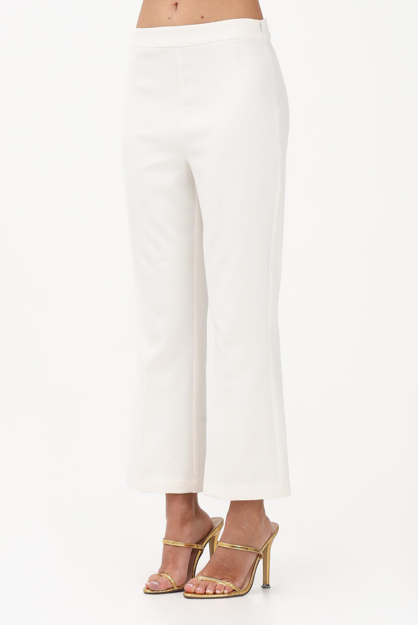 ONLY Pantalone cropped panna da donna 15364418 CLDA ONLY