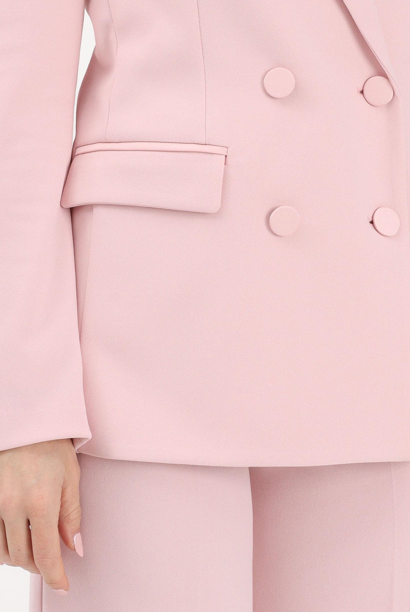 VICOLO Giacca doppiopetto rosa da donna TAB0031 ABU30 VICOLO