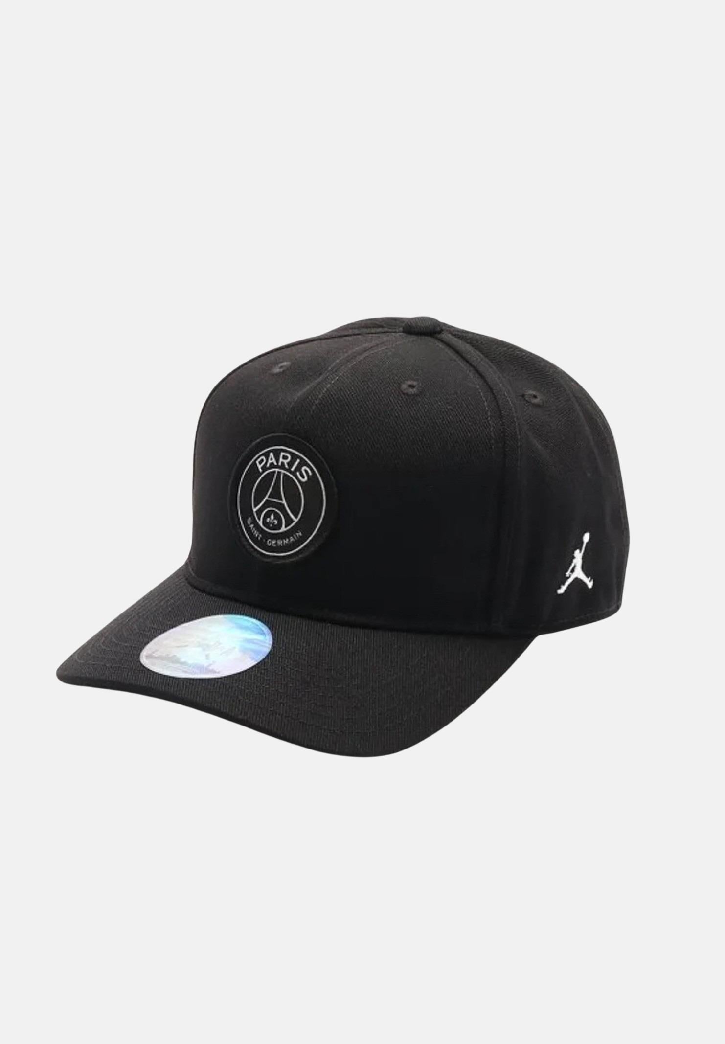 JORDAN Cappello con visiera Jordan Paris Saint-Germain nero per bambino e bambina 9A0999 023 JORDAN