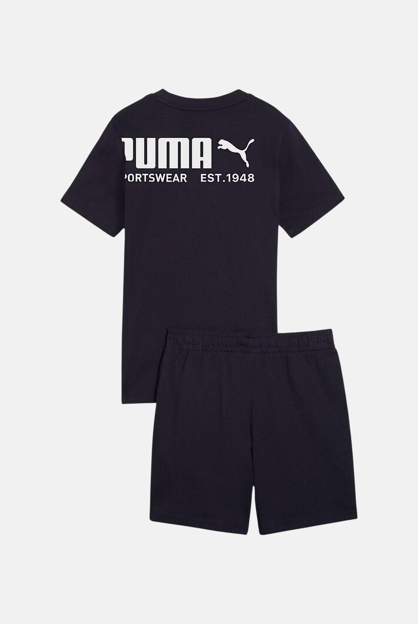 PUMA Completino PUMA Sport Graphic Relaxed blu per bambino e bambina 693335 16 PUMA