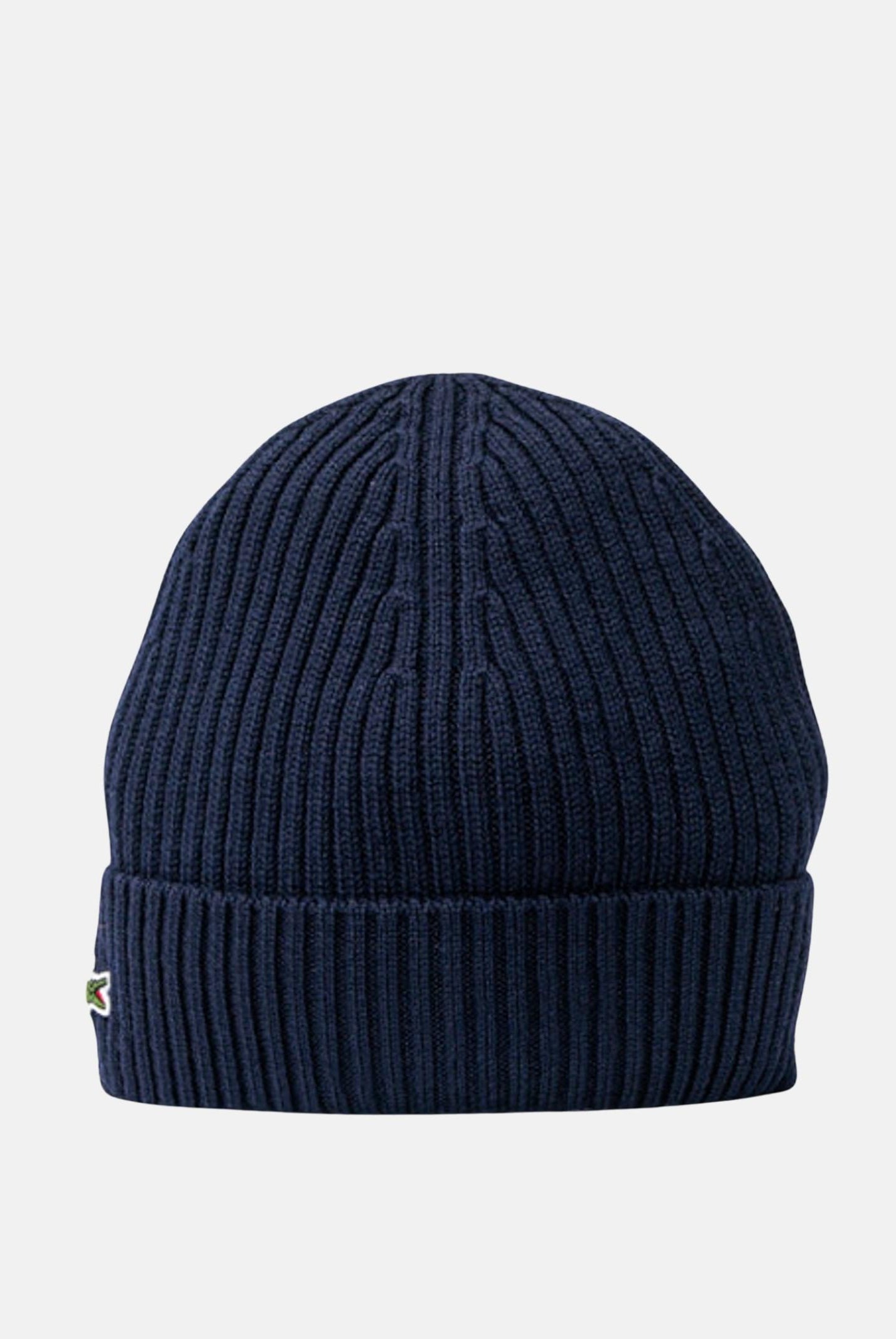 LACOSTE Berretto di lana blu per uomo e donna RB0001 166 LACOSTE