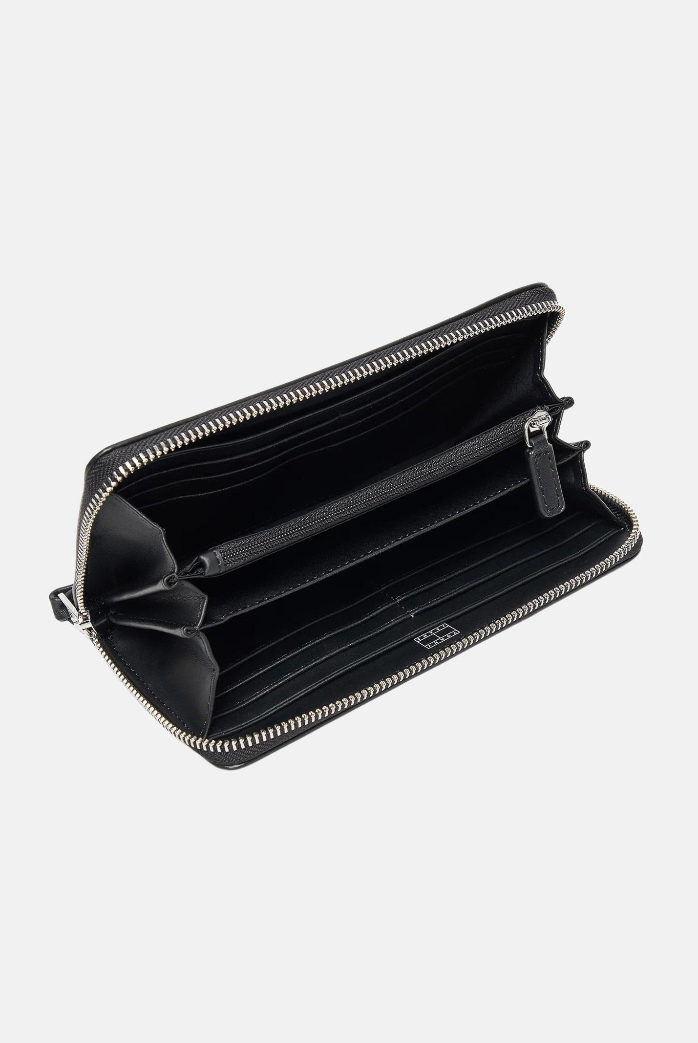 TOMMY JEANS Portafogli nero da donna impreziosito dal logo iconico AW0AW17879 BDS TOMMY JEANS