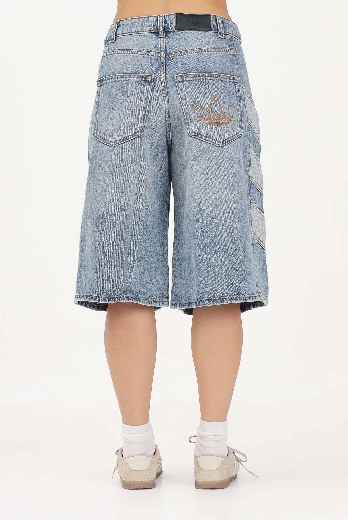 ADIDAS ORIGINALS Bermuda in denim Baggy Denim Shorts azzurro chiaro INDDNM denim chiaro da uomo e da donna KE0133 . ADIDAS ORIGINALS