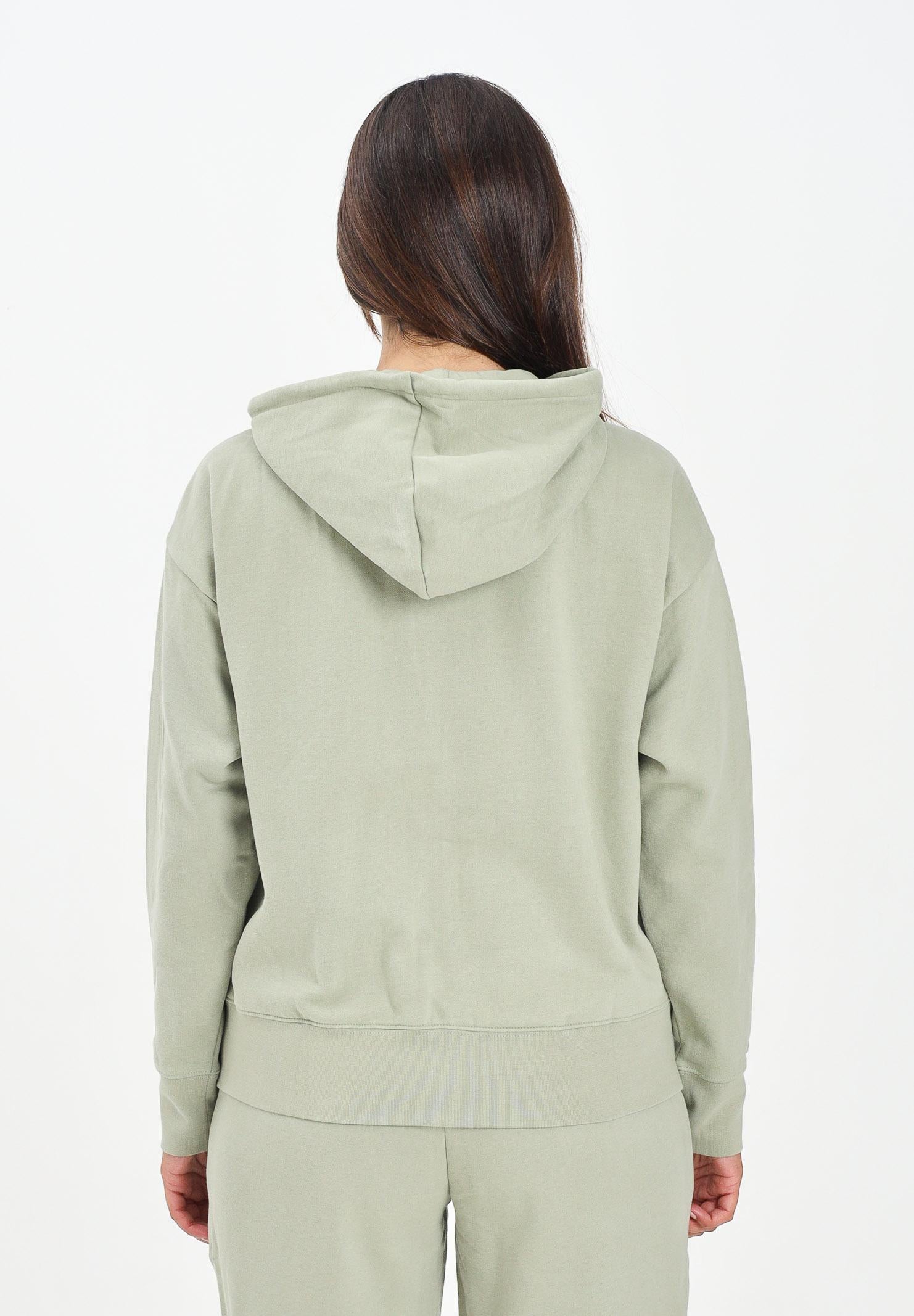 PUMA Felpa con zip PUMA Class verde da donna 688150 82 PUMA