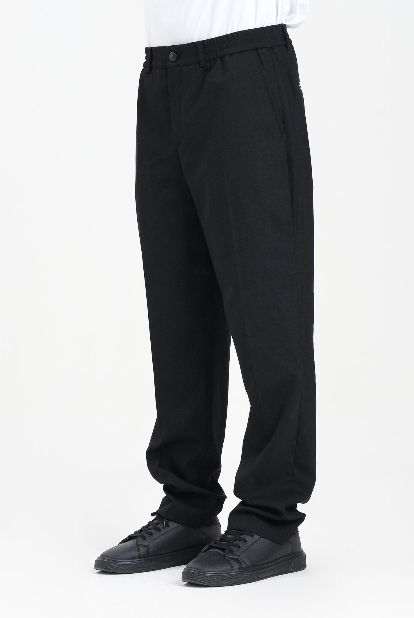 SELECTED HOMME Pantalone elegante nero da uomo 16095797 Black SELECTED HOMME