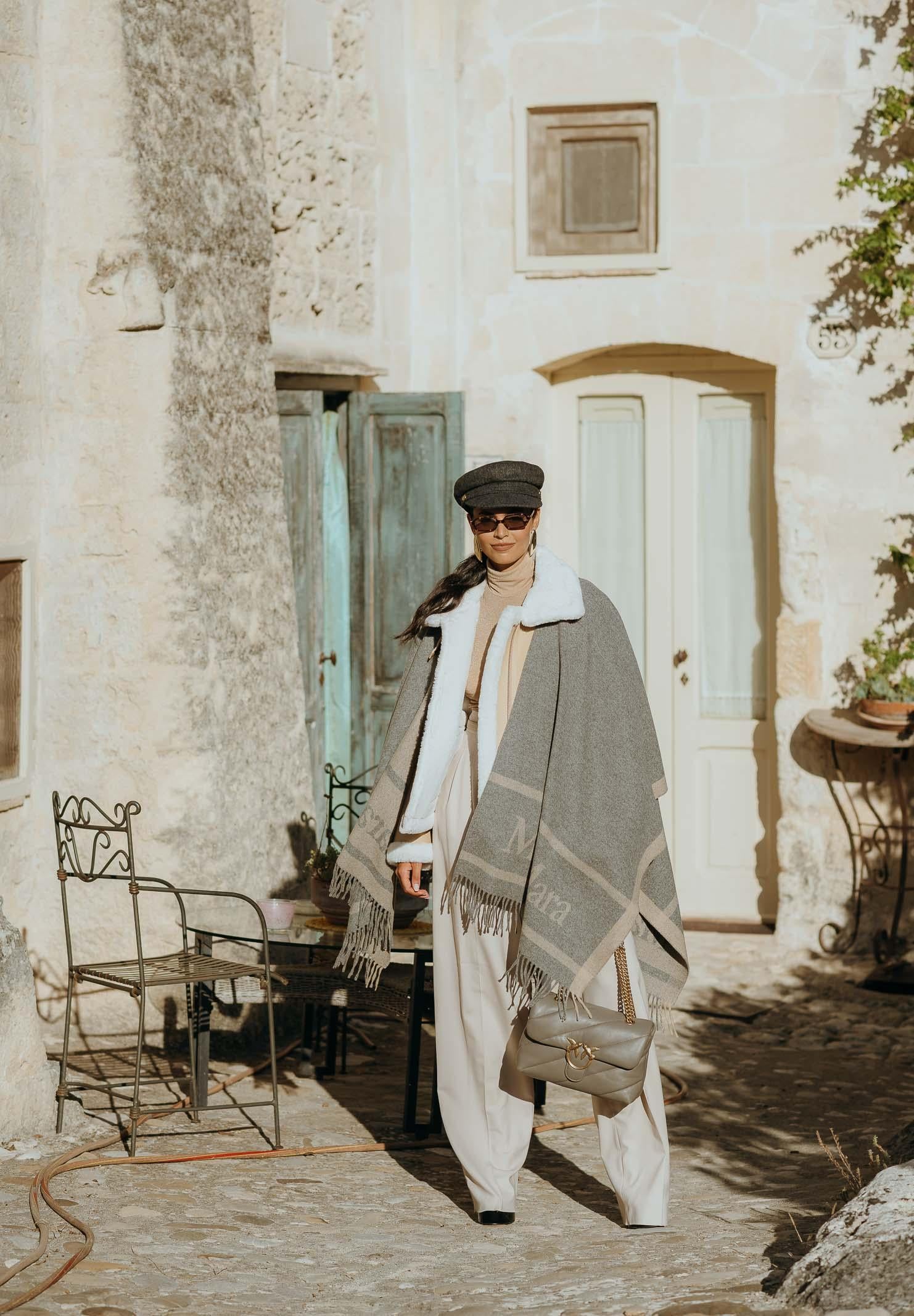 MAX MARA Mantella Hildestd grigia da donna 2526546021600 003 MAX MARA