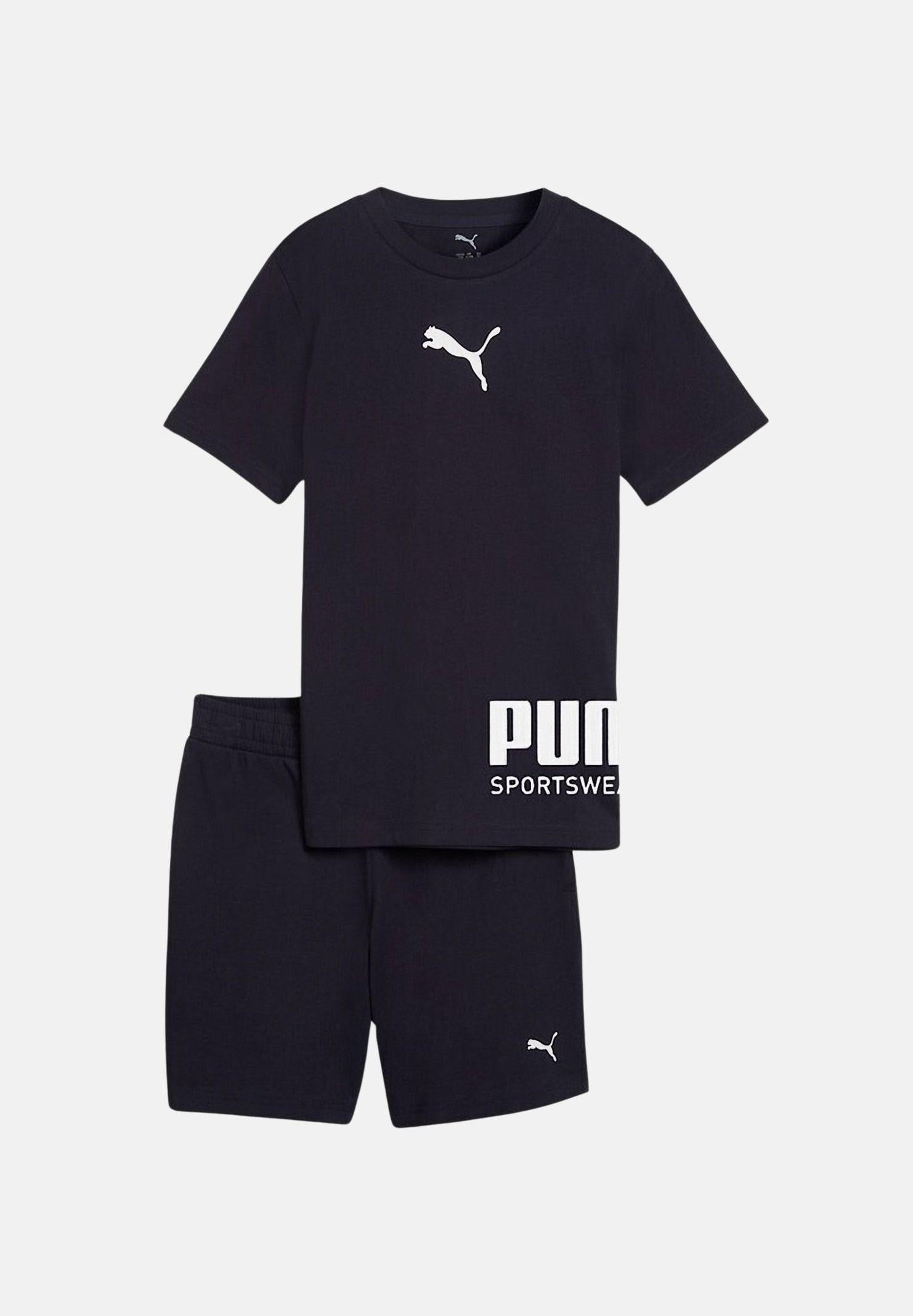 PUMA Completino PUMA Sport Graphic Relaxed blu per bambino e bambina 693335 16 PUMA